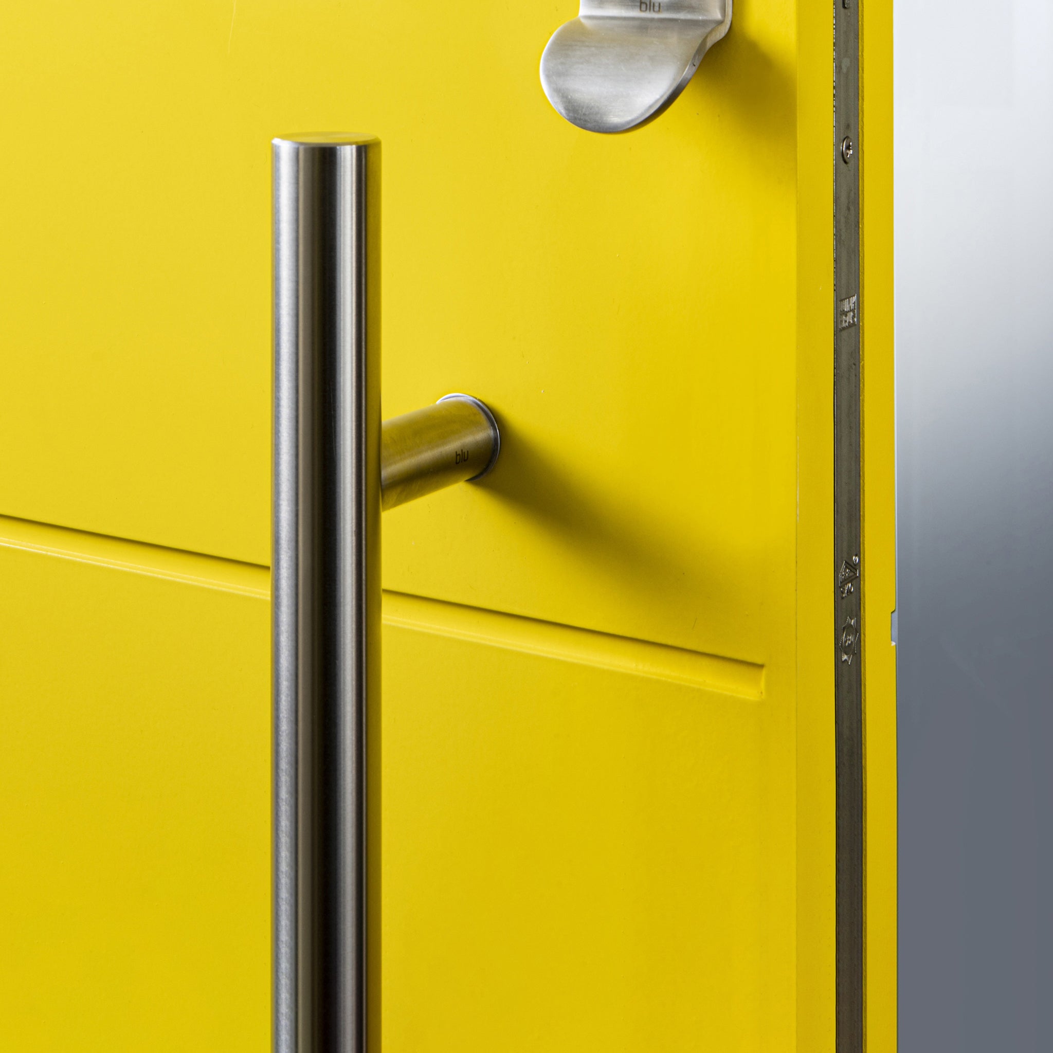 Round Bar Pull Handles | Satin Stainless Steel