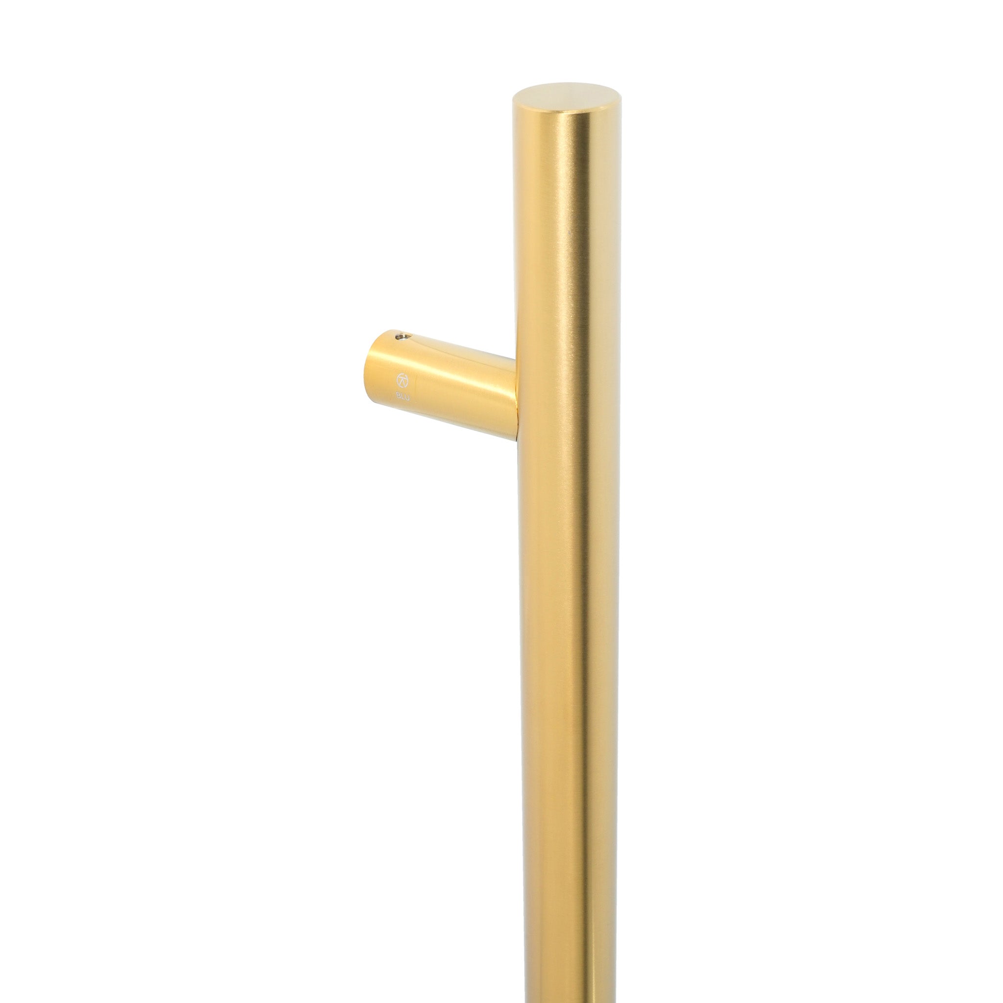 Round Bar Pull Handles | PVD Stainless Satin Brass