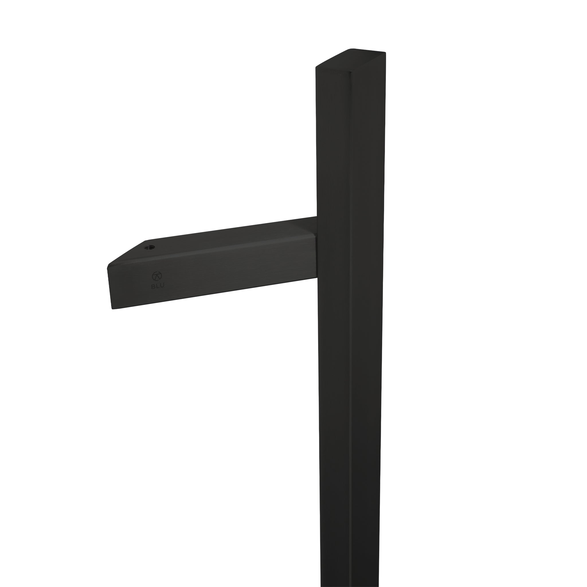 Rectangular Bar Pull Handle | Black
