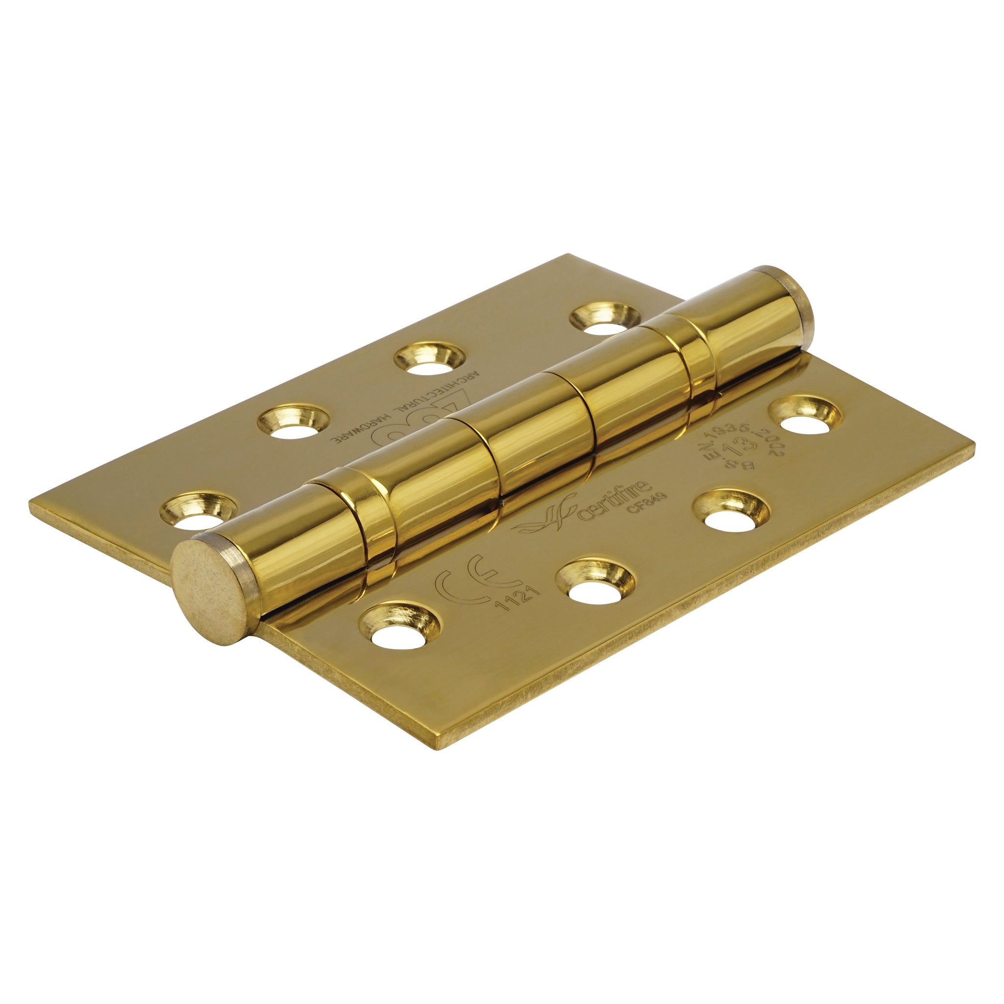 Ball Bearing Door Butt Hinge | PVD Stainless Polished Brass