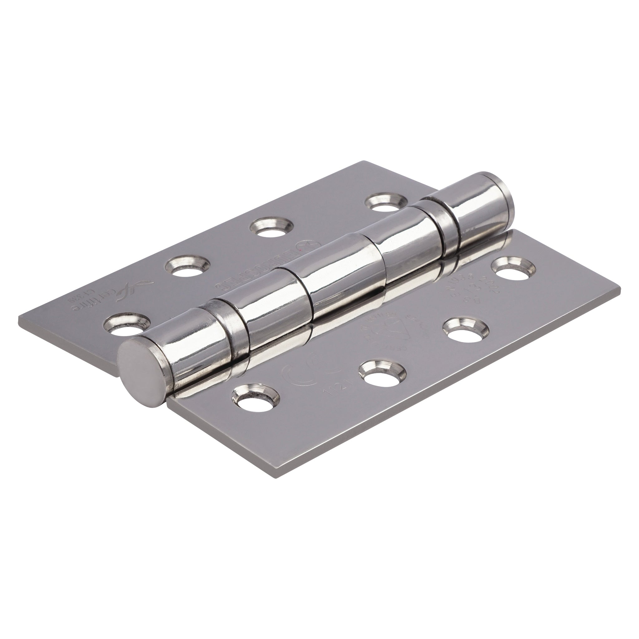 Ball Bearing Door Butt Hinge | Polished Stainless Steel