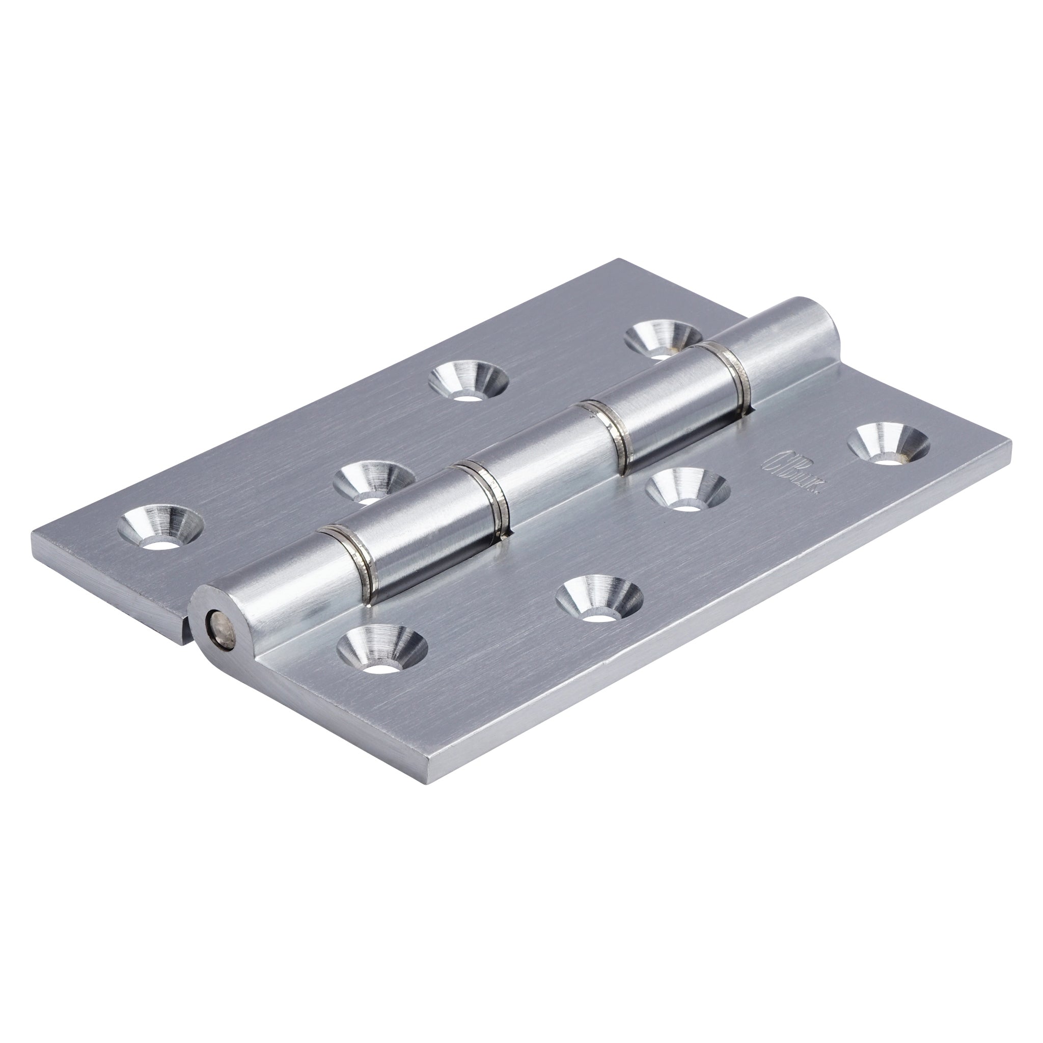 Double Stainless Steel Washered Brass Hinge | Satin Chrome