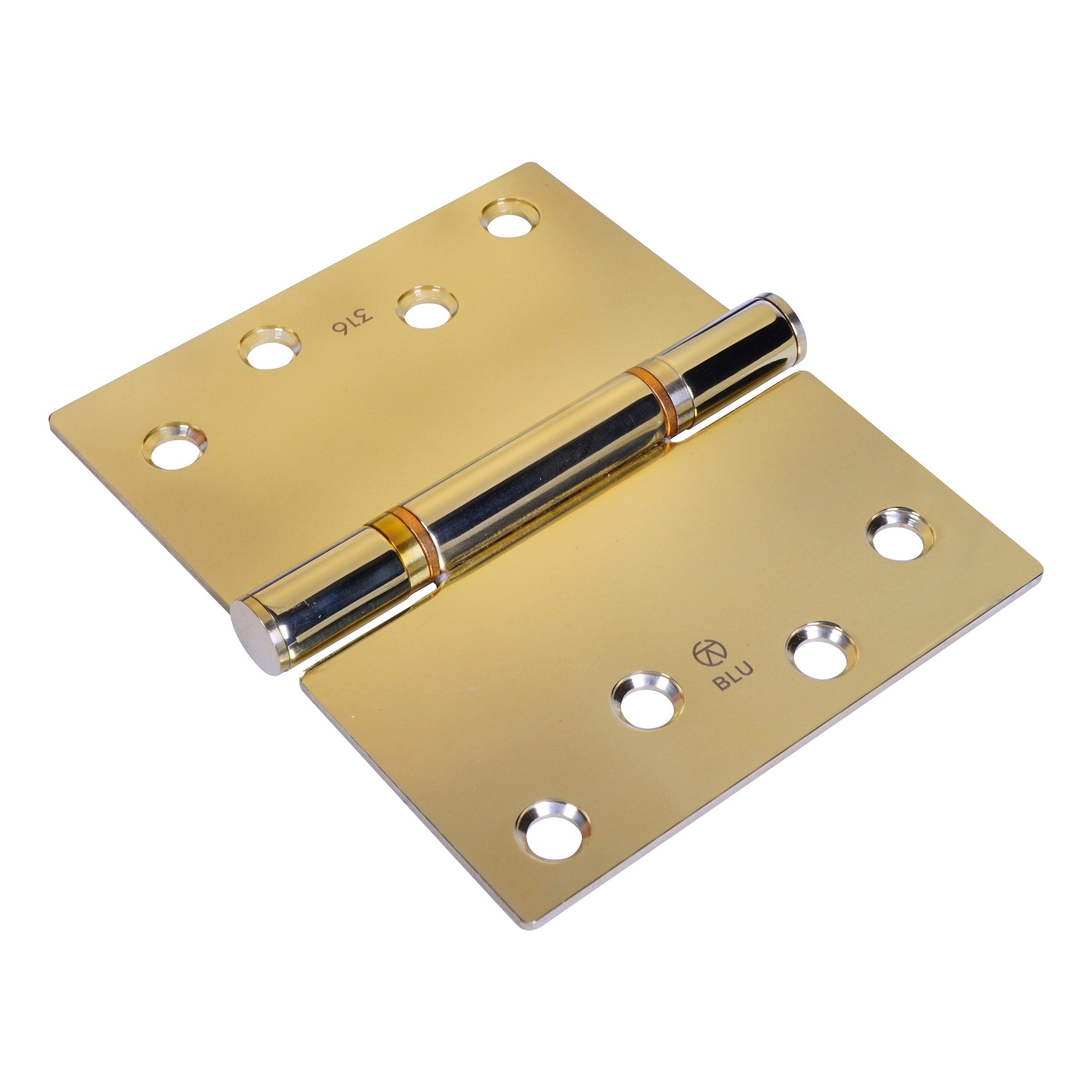 Door Projection Butt Hinge | PVD Stainless Polished Brass