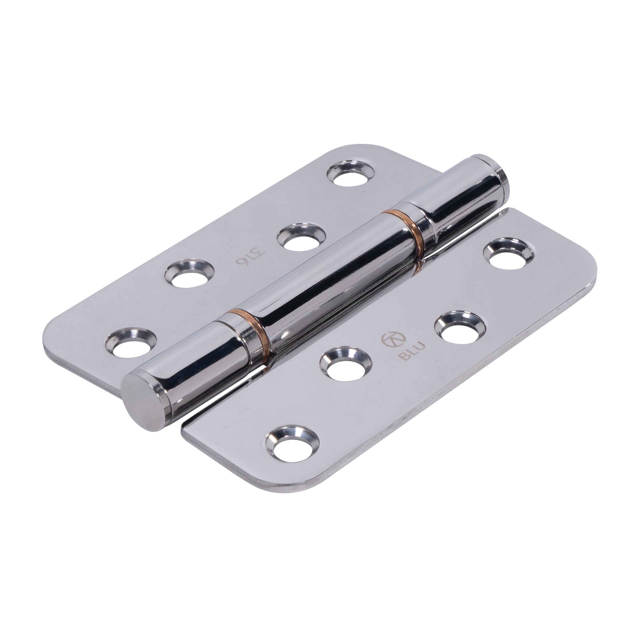 Door Butt Hinge | Polished Stainless Steel