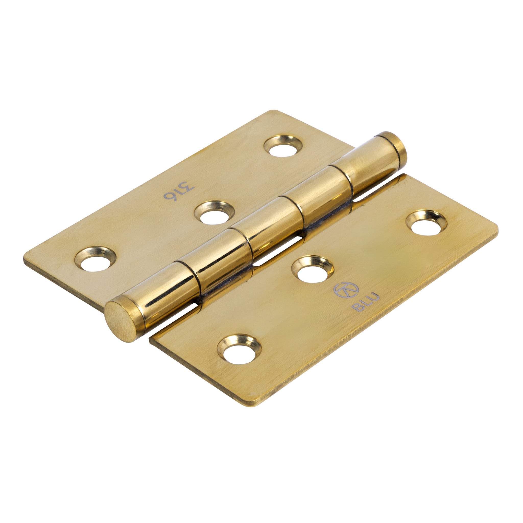 Window Butt Hinges | PVD Stainless Polished Brass