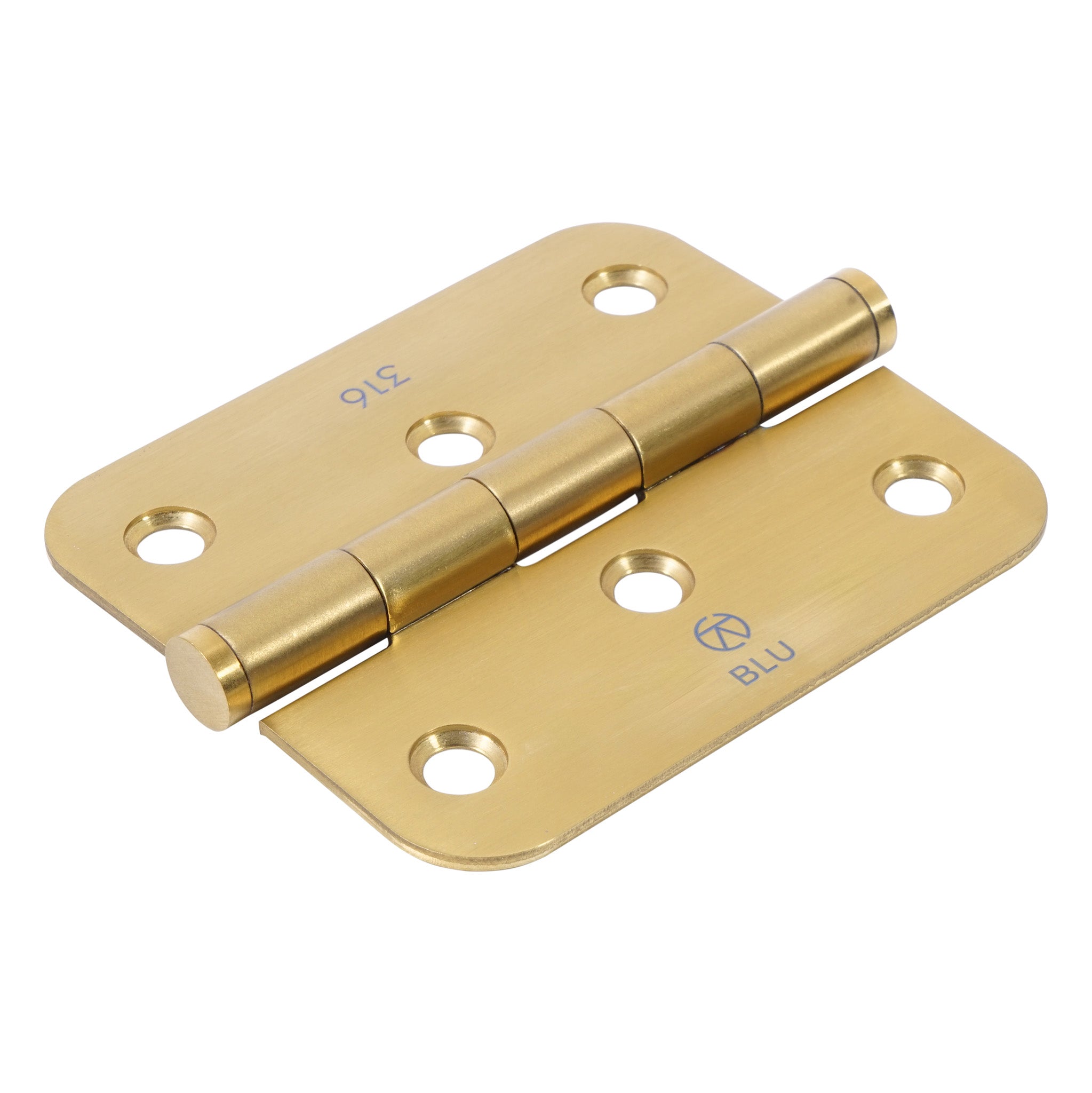 Window Butt Hinges | PVD Stainless Satin Brass