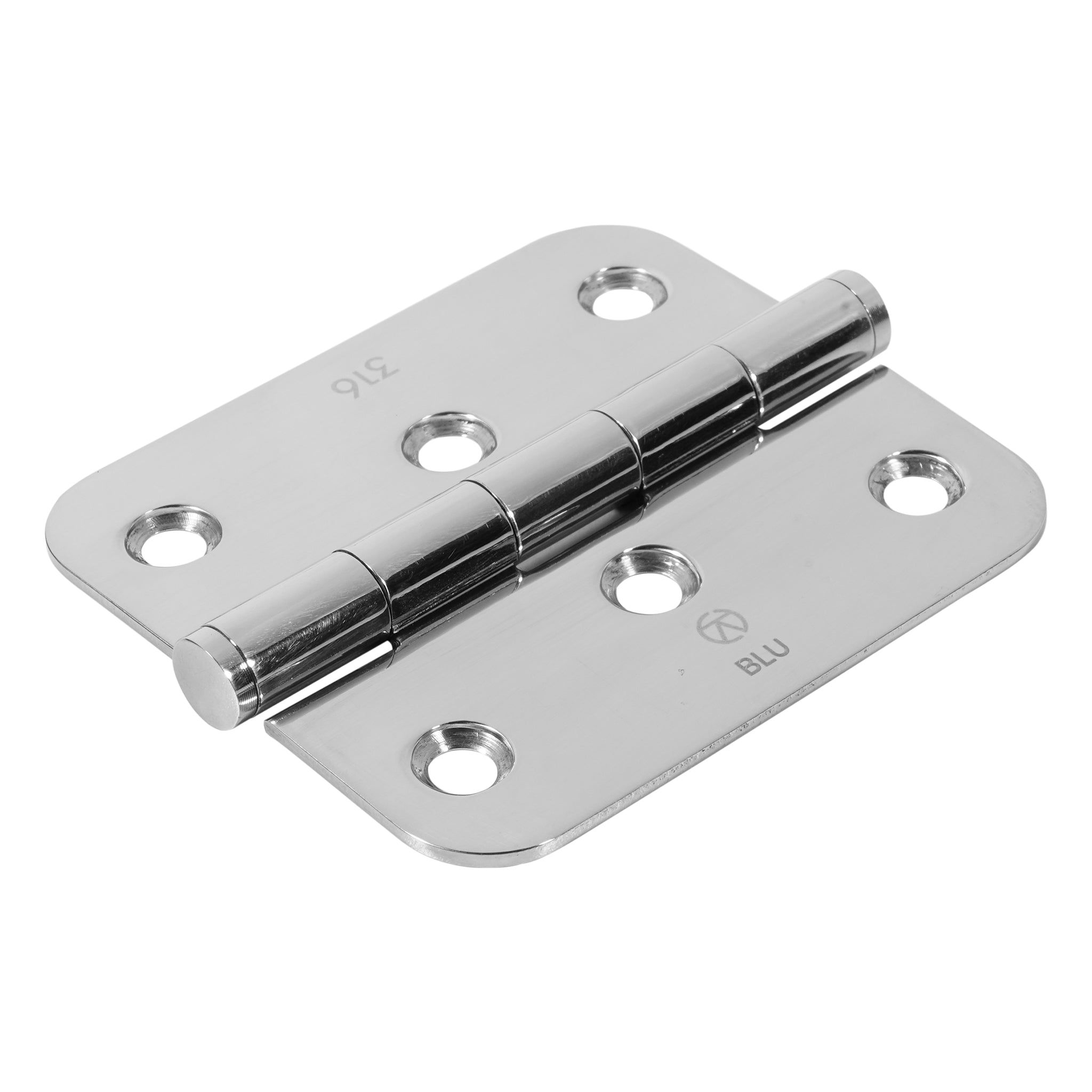 Window Butt Hinges | Polished Stainless Steel