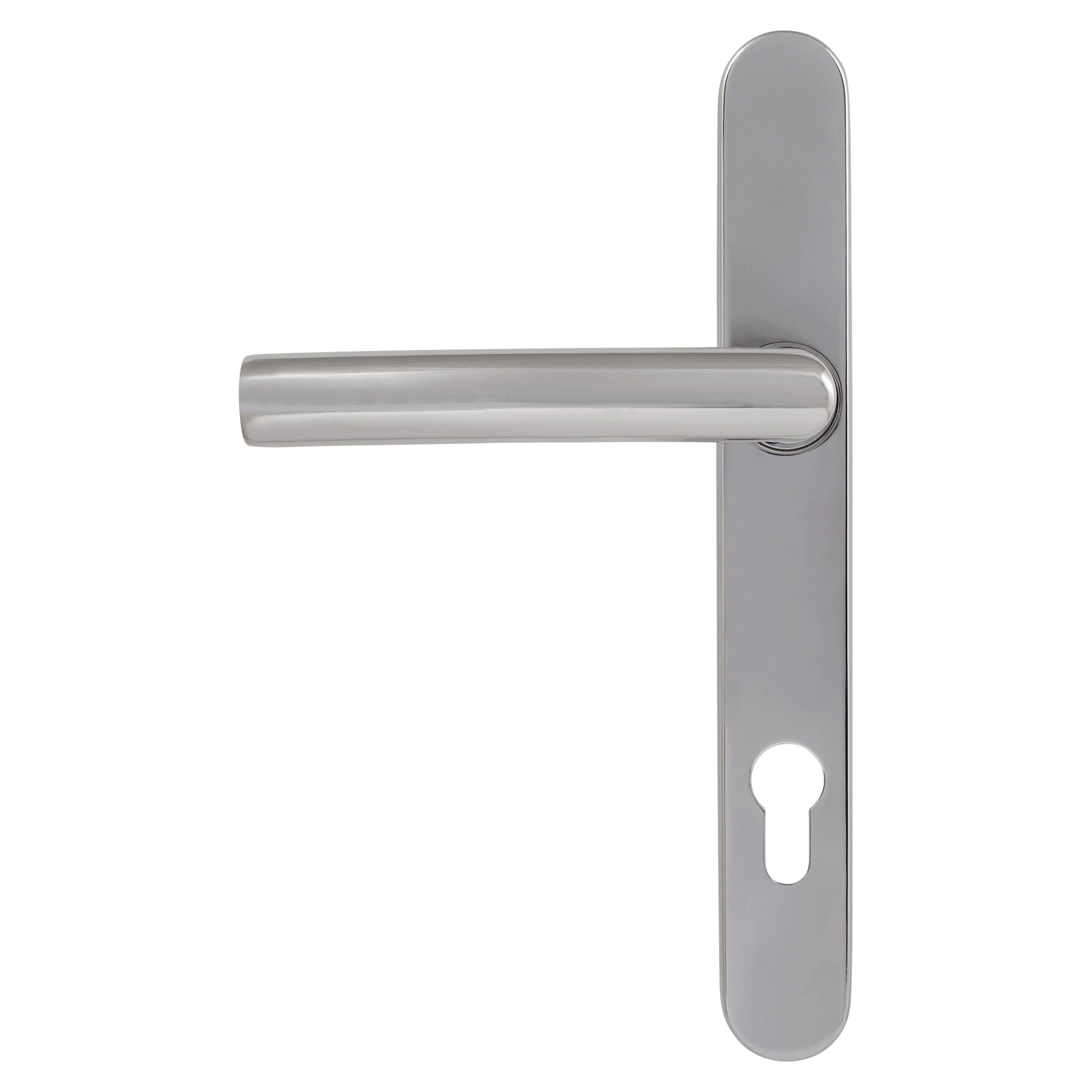 Jigsaw Multipoint Door Lock Handle | Polished Stainless Steel