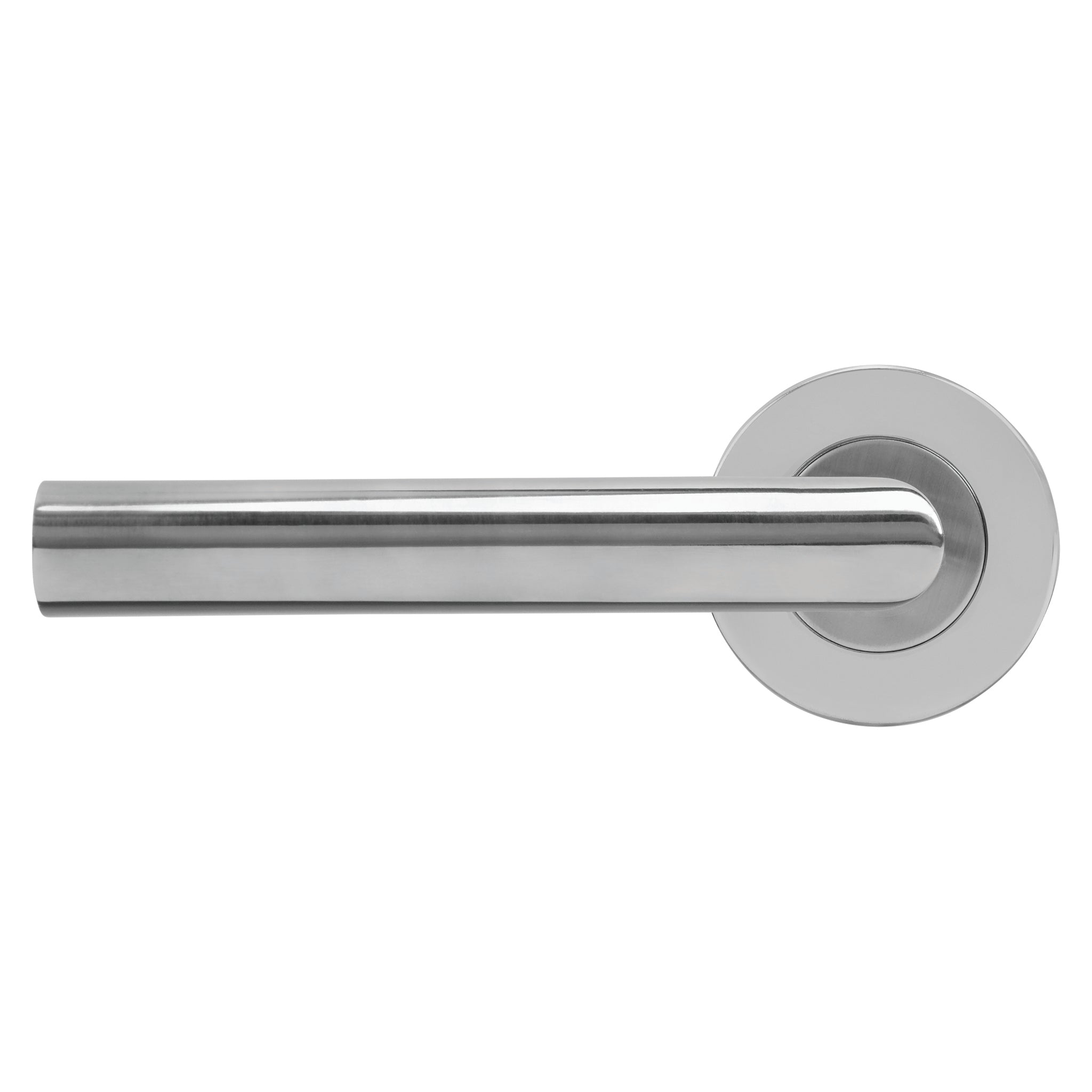 Mitre Lever Door Handle | Polished Stainless Steel