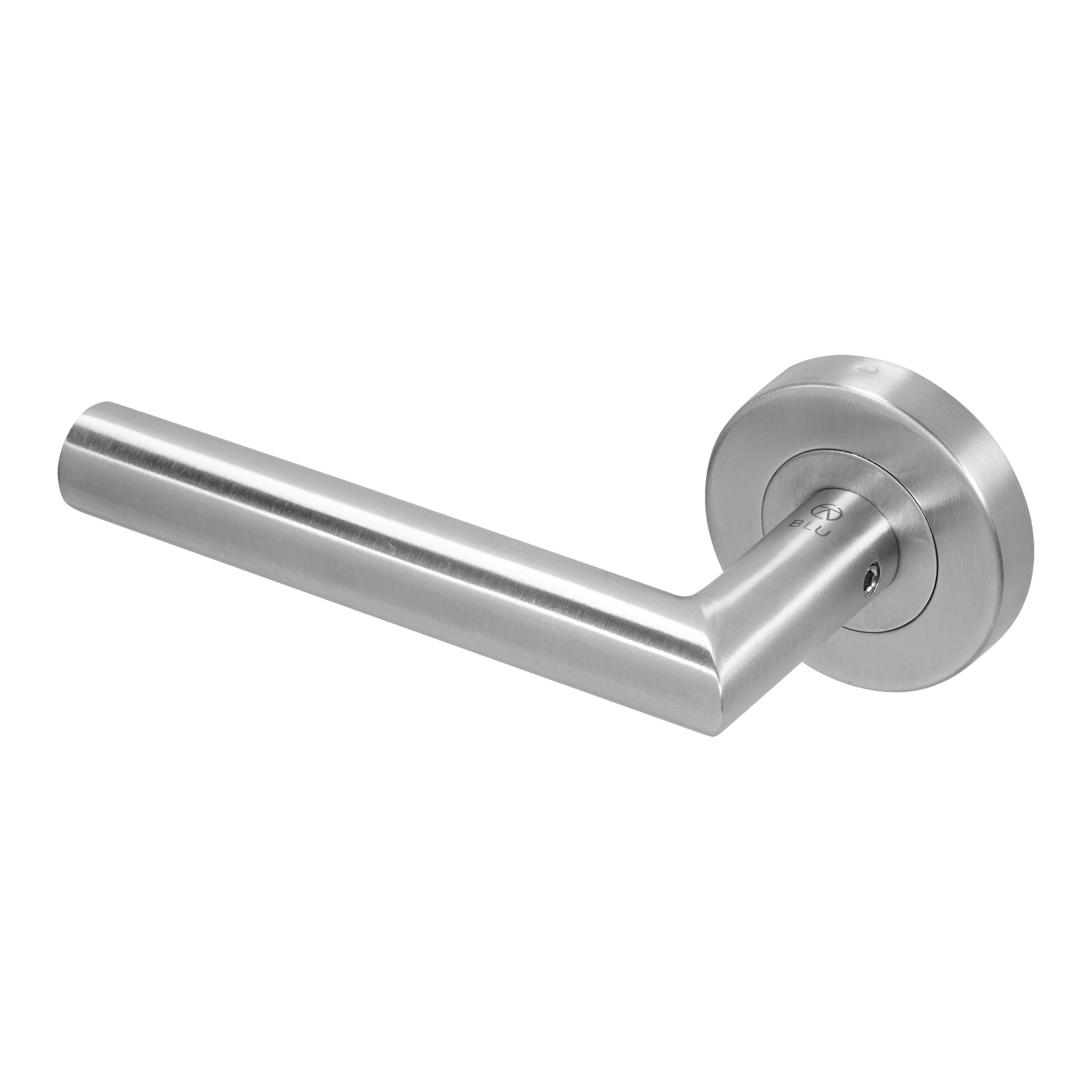 Mitre Lever Door Handle | Satin Stainless Steel