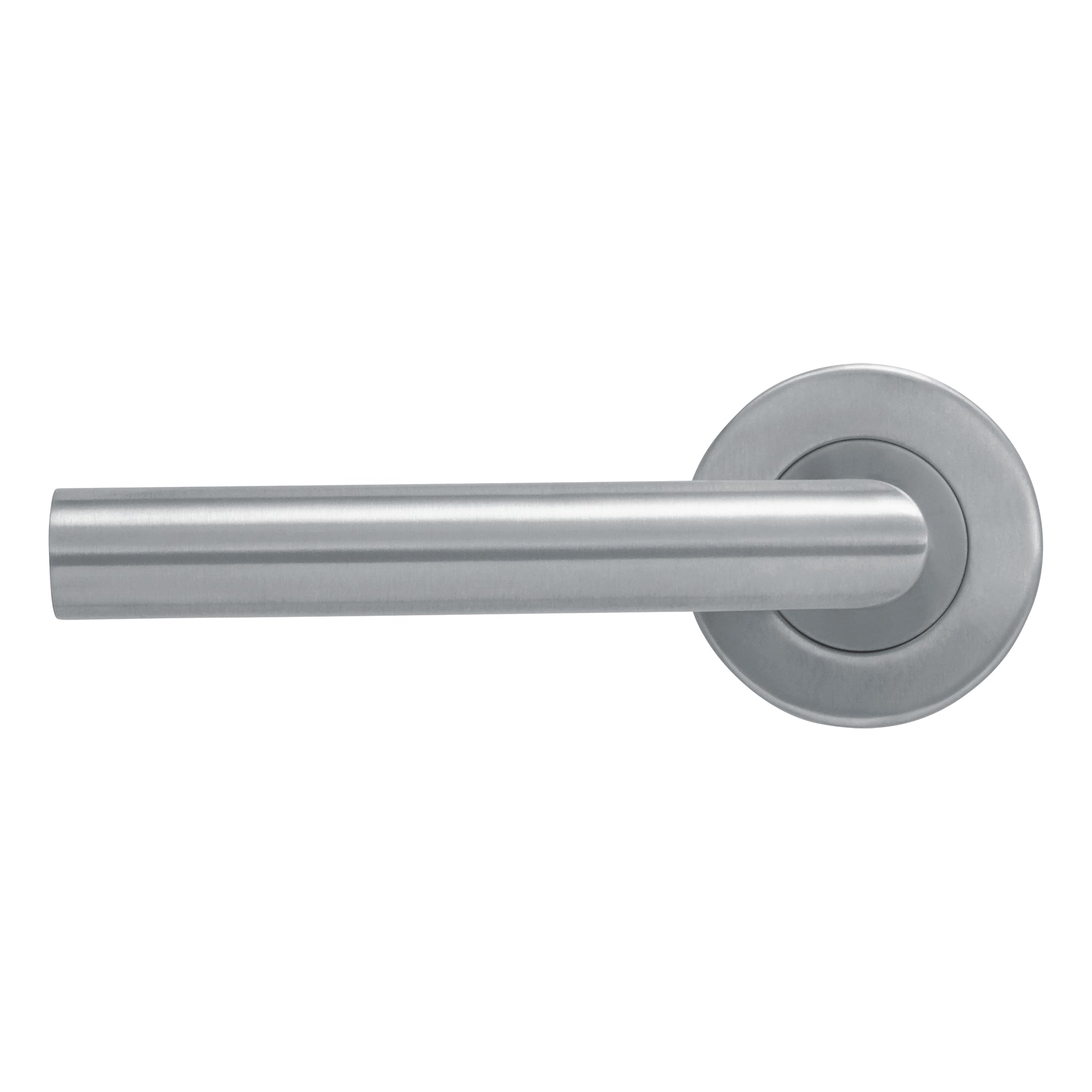 Mitre Lever Door Handle | Satin Stainless Steel
