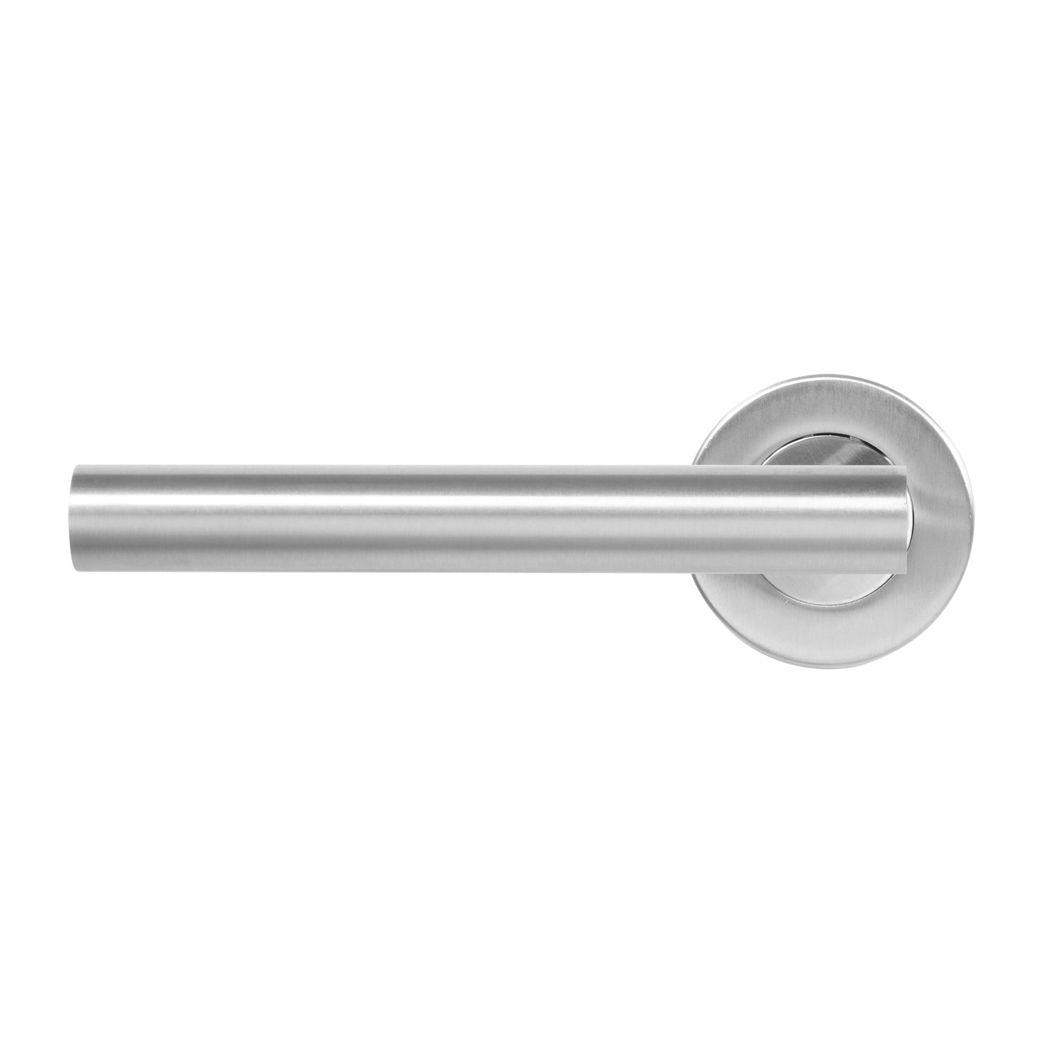 T-Bar Lever Door Handle | Satin Stainless Steel