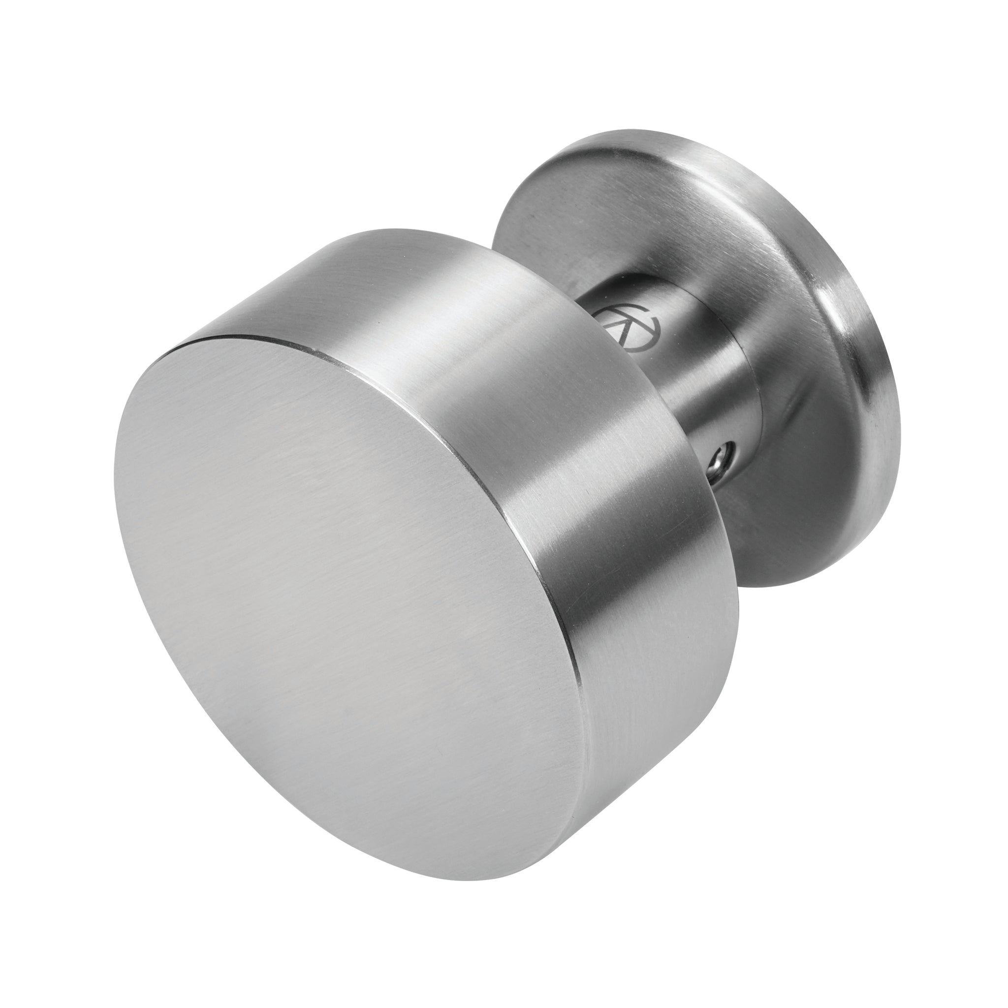 Small Round Door Knob | Satin Stainless Steel