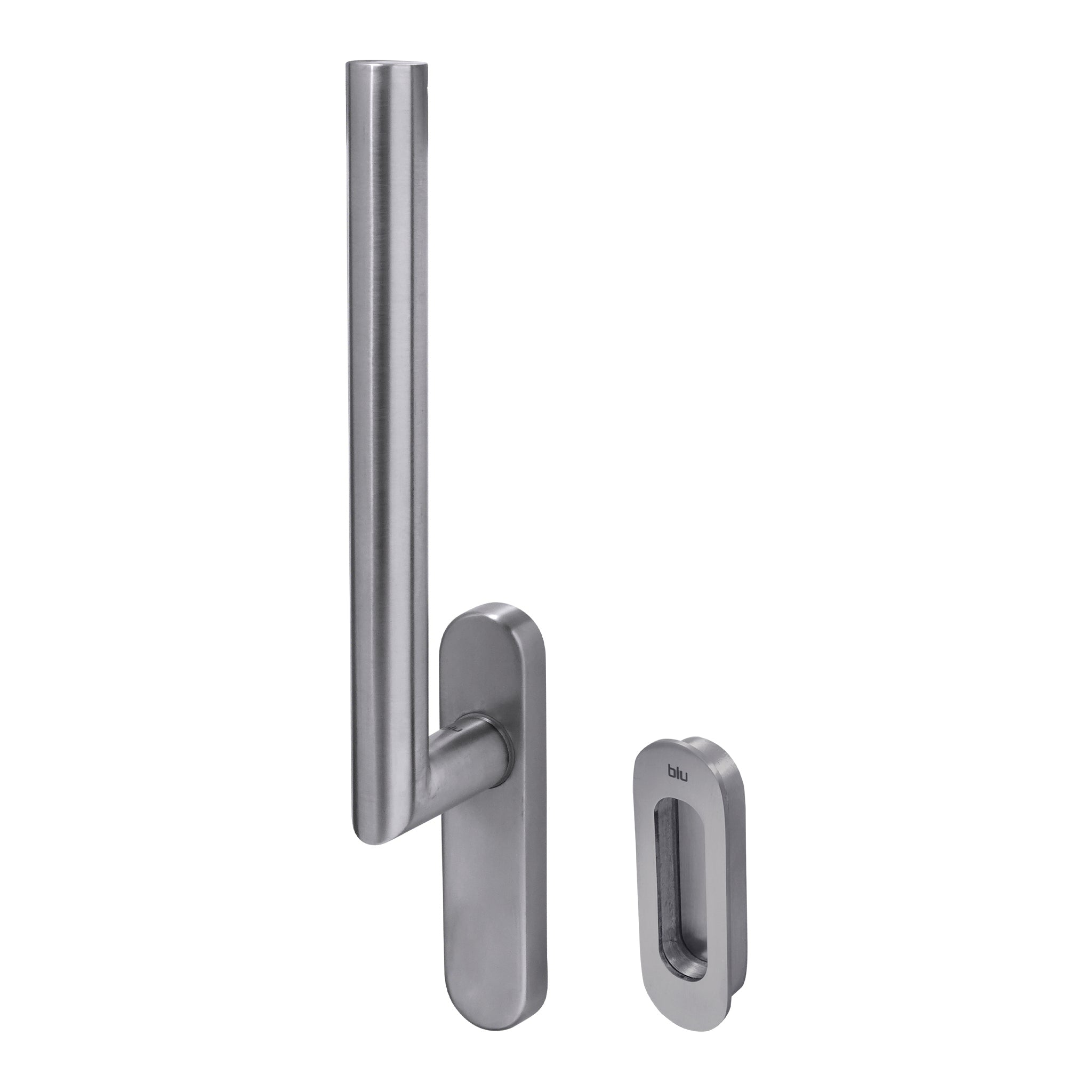 Lift & Slide Door Handle Sets | Satin Stainless Steel