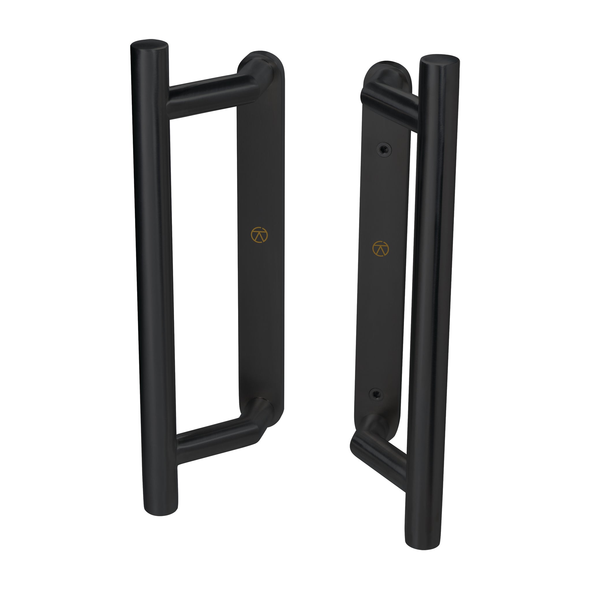 Straight Sliding Patio Door Handle Sets | Black