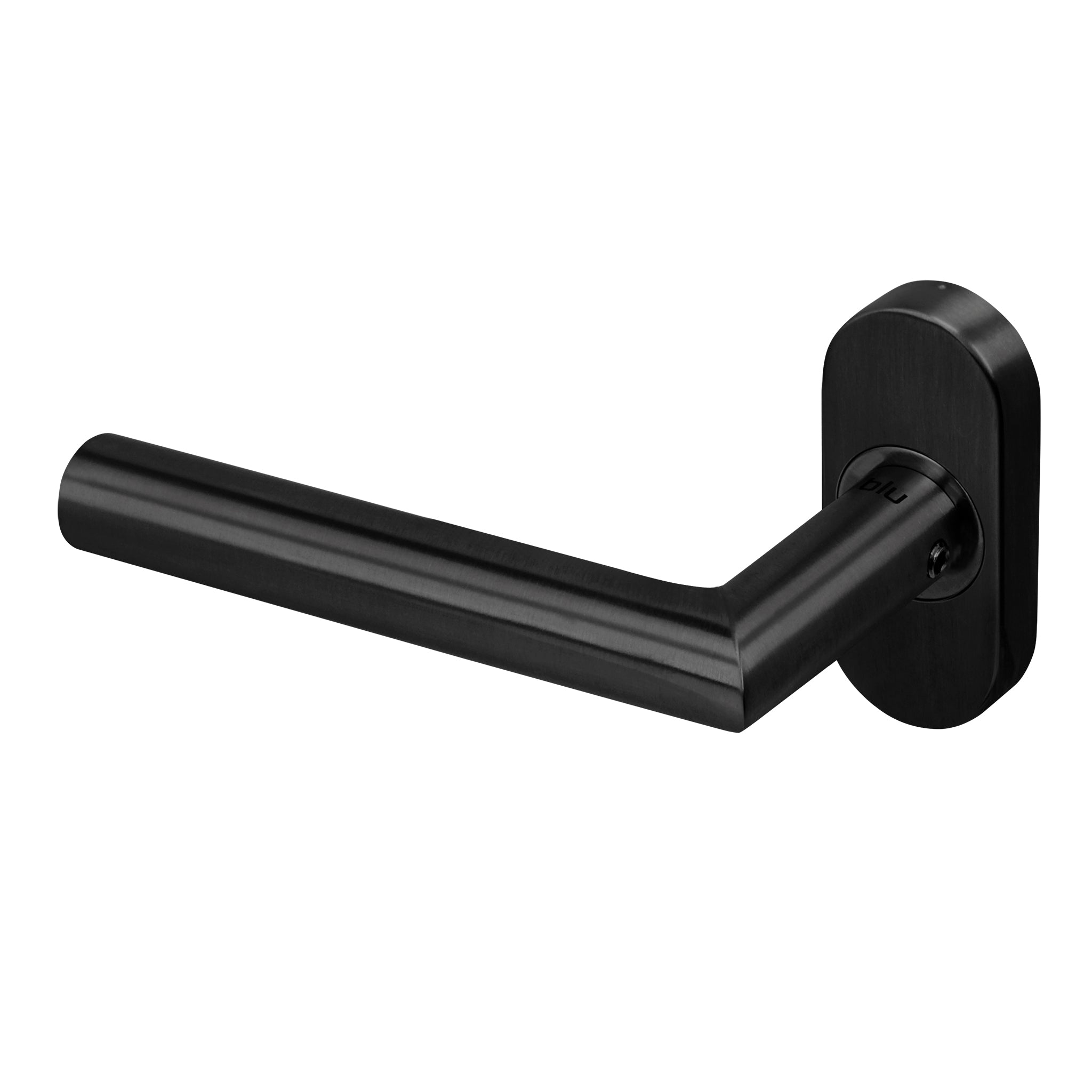 Mitre Lever Door Handle | Black
