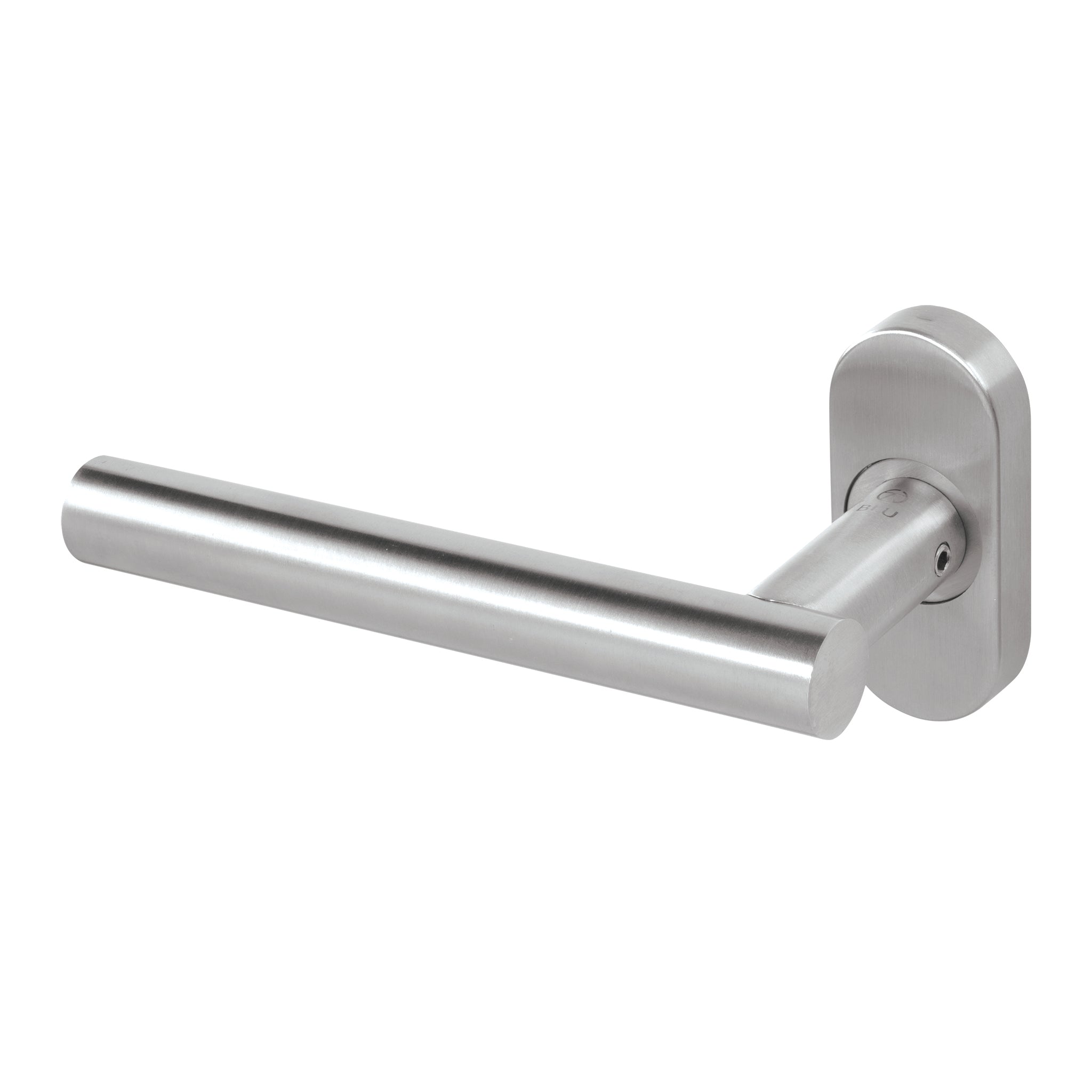 T-Bar Lever Door Handle | Satin Stainless Steel