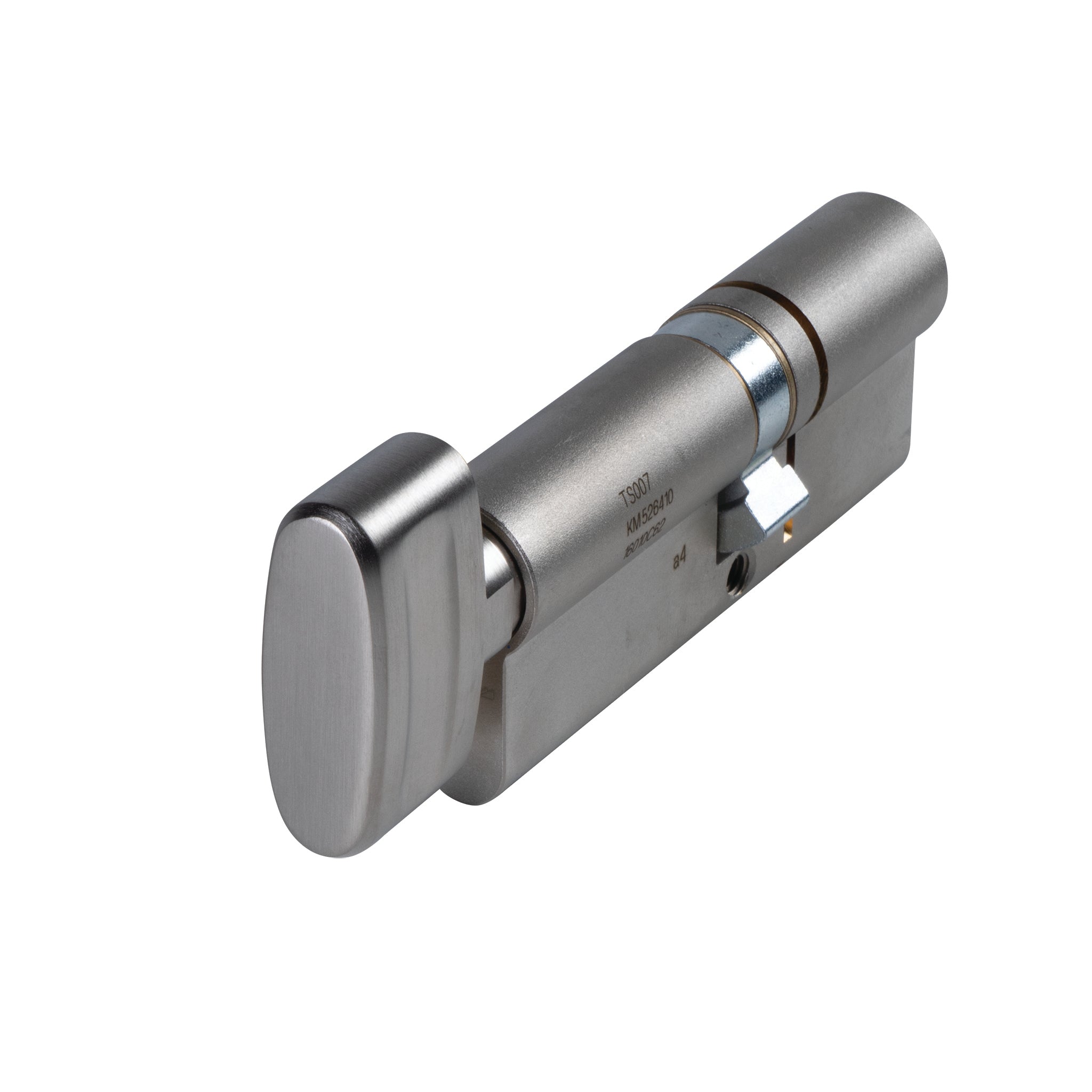 3 Star Euro Profile Thumbturn Cylinder | Nickel Finish