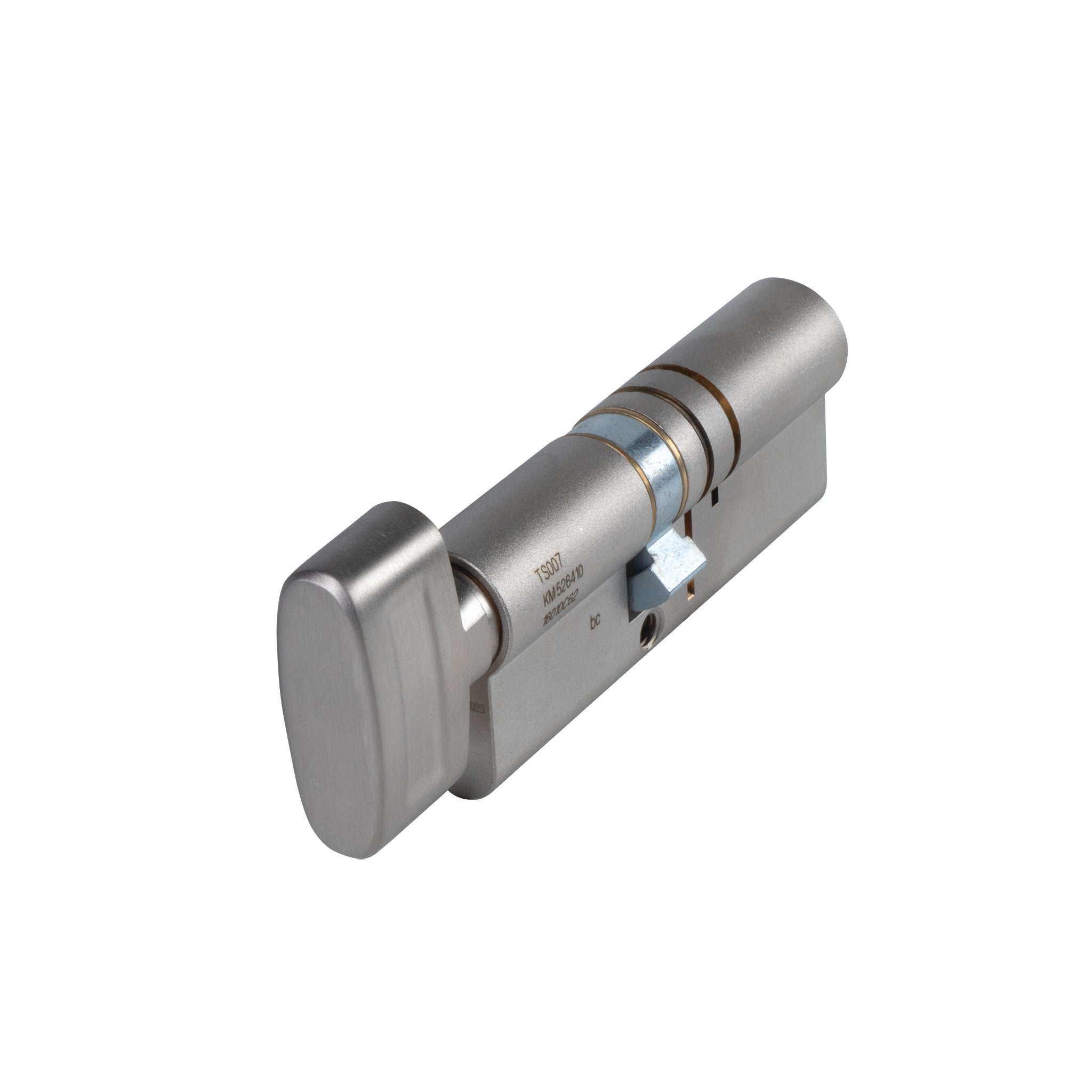 3 Star Euro Profile Thumbturn Cylinder | Nickel Finish