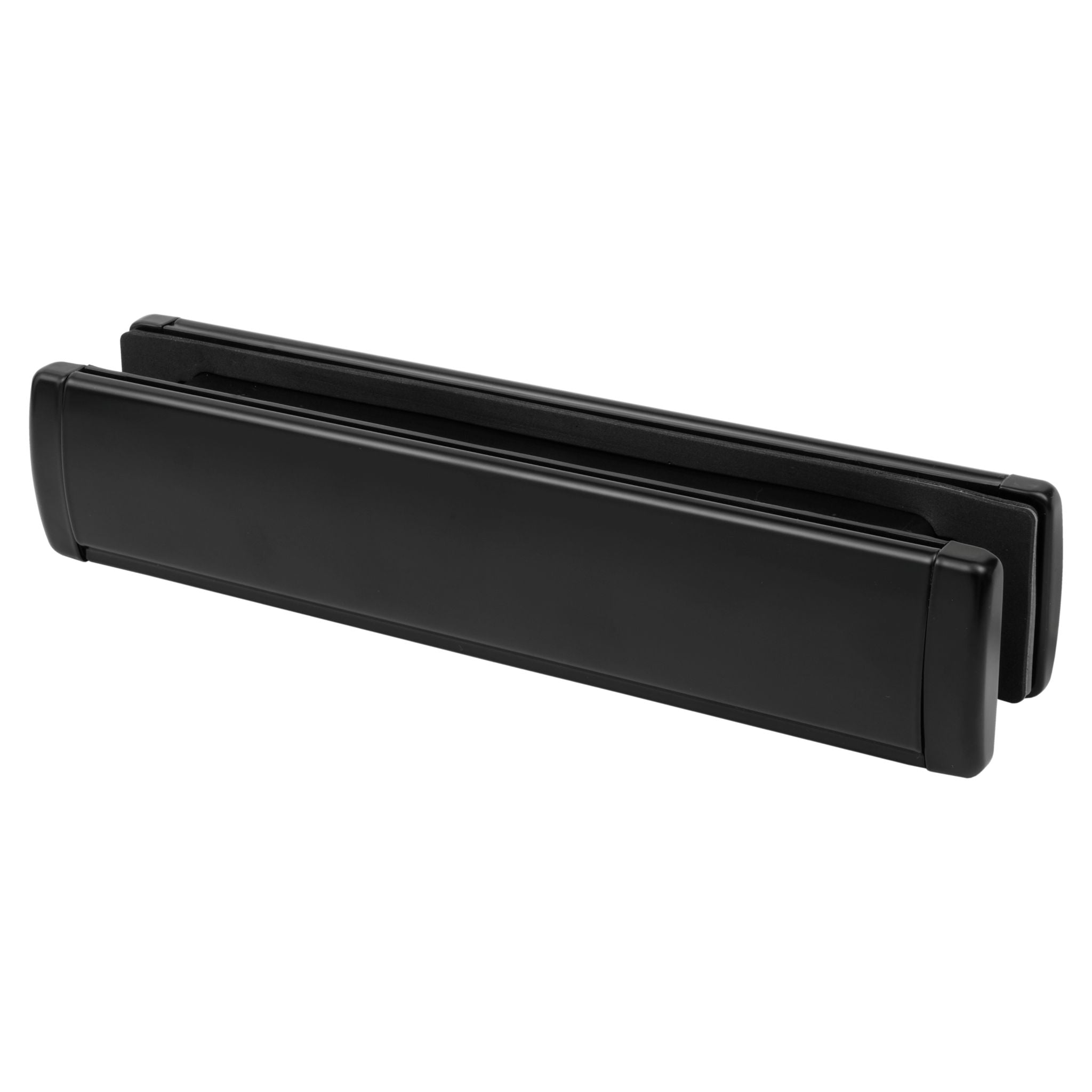 Contemporary Style Letter Plate | Black