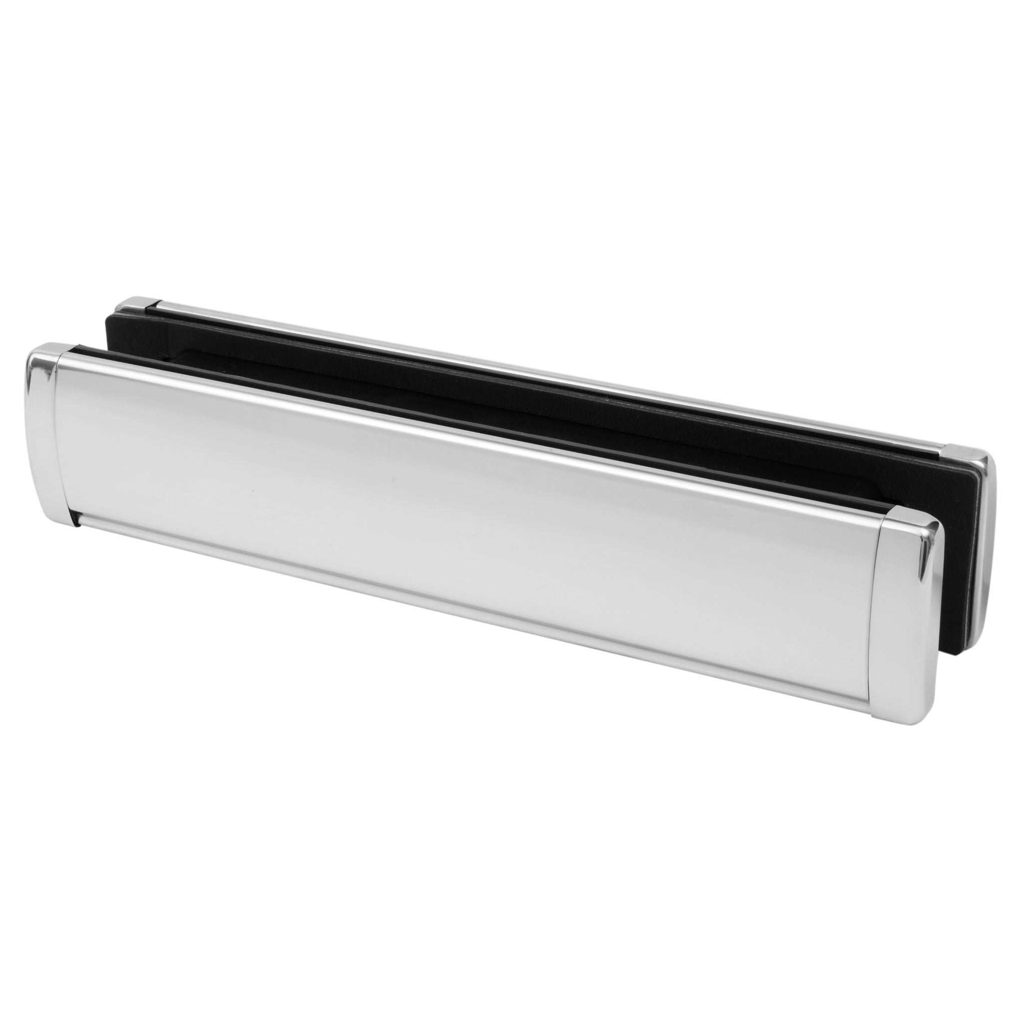Contemporary Style Letter Plate | Polished Stainless Steel