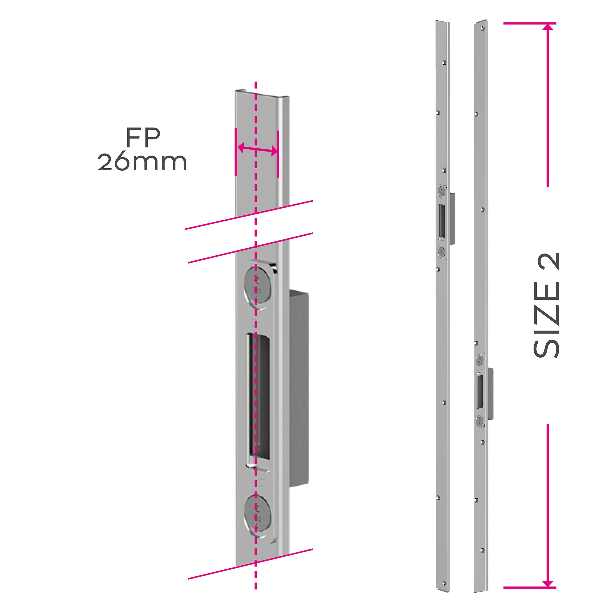 Top and Bottom Continuous U-Rail MPL Keeps | MK13