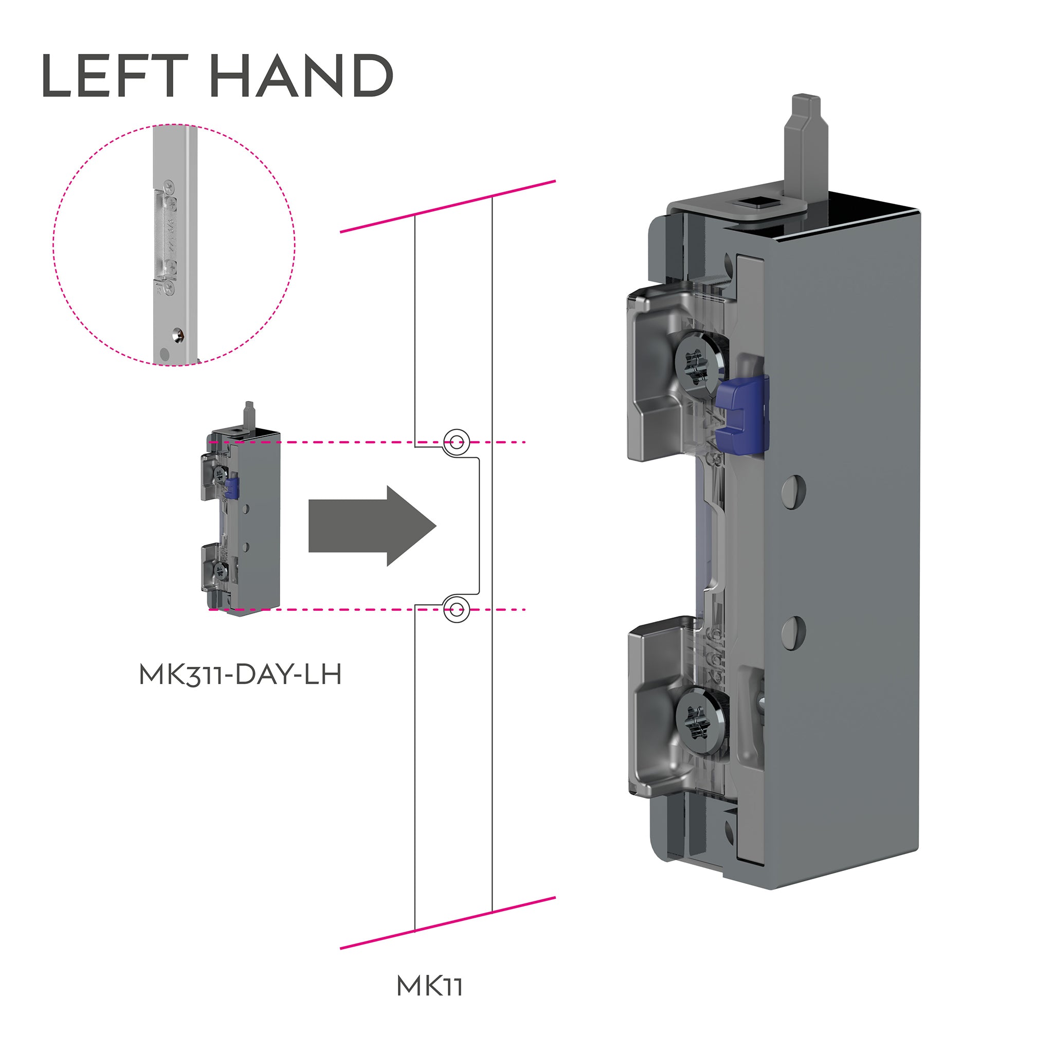 Daylatch Switch for ML30 & MK11 MPL Door Locks | MK311