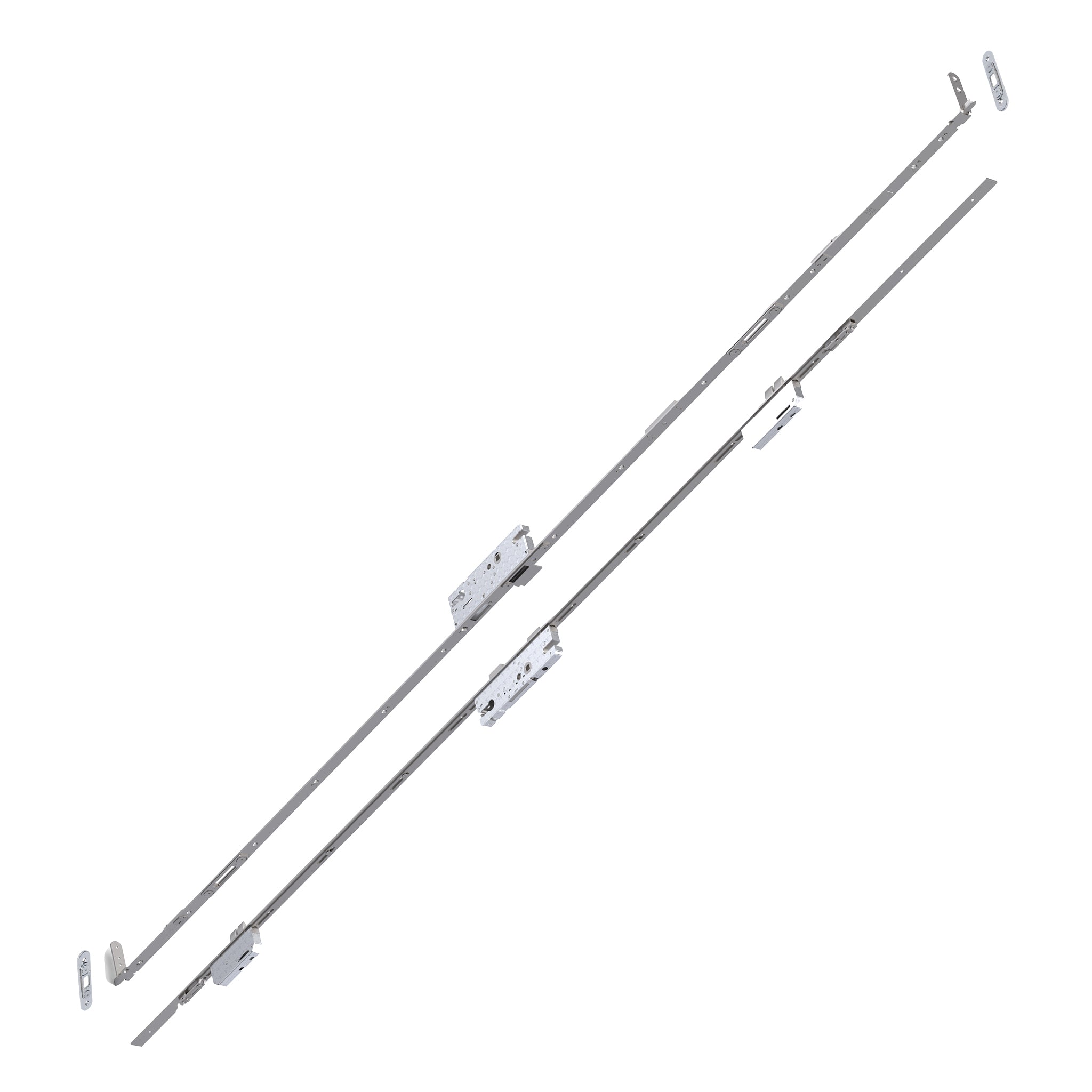 KLONE Twin Handle, Double Rebate, SO KITS | Silver Passivated | ML24