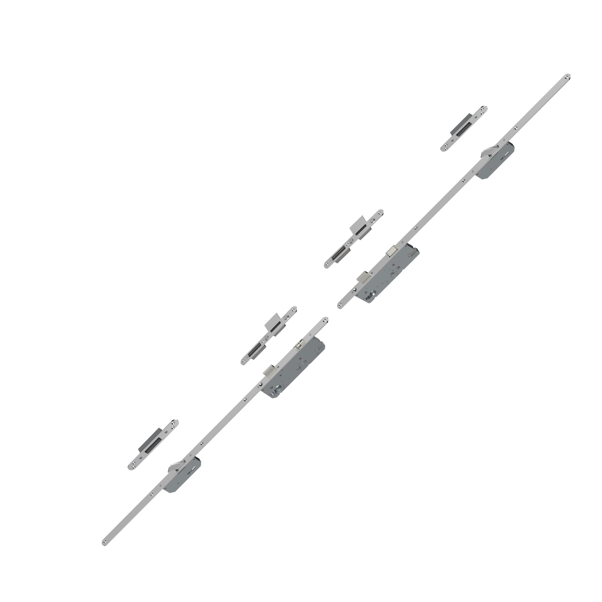 Non-Interlocking Stable Door KITS | Silver Passivated | ML90