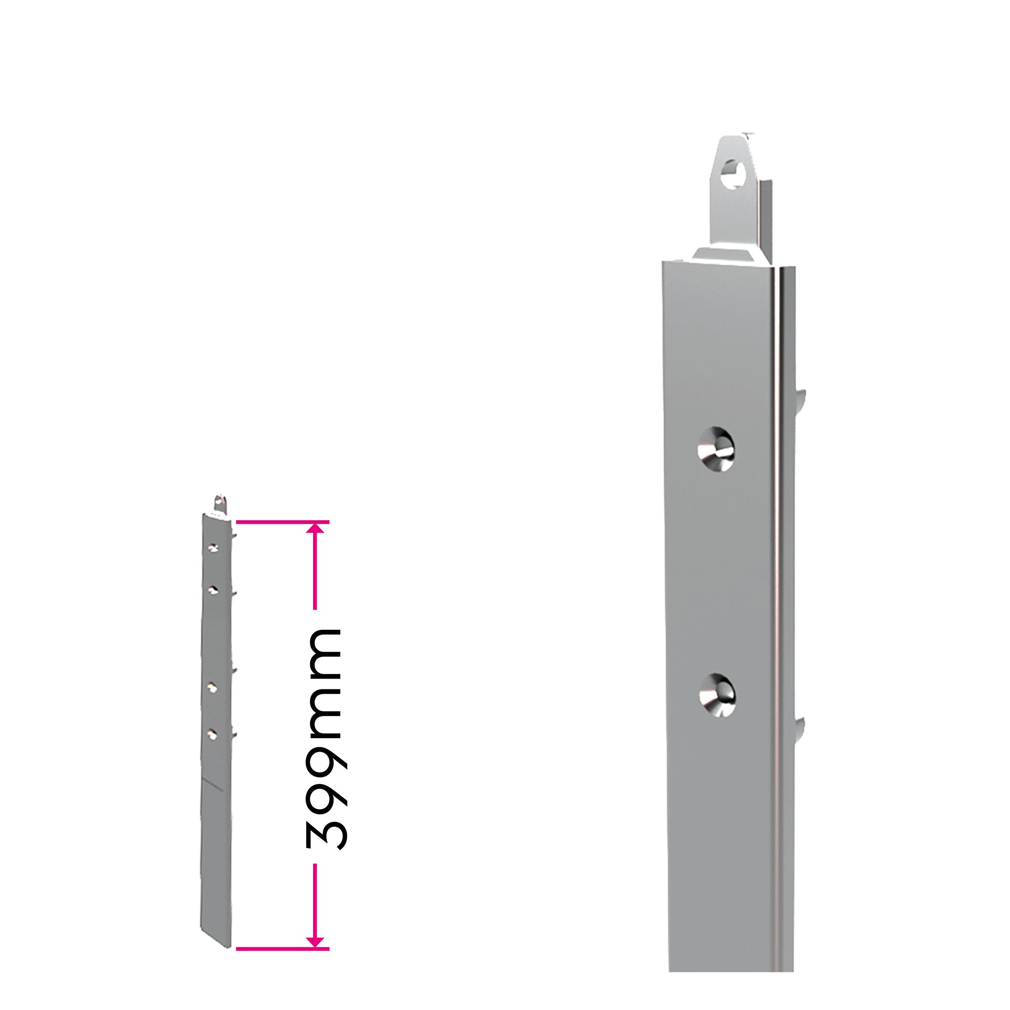 Shootbolt Extension Pieces | Silver Passivated