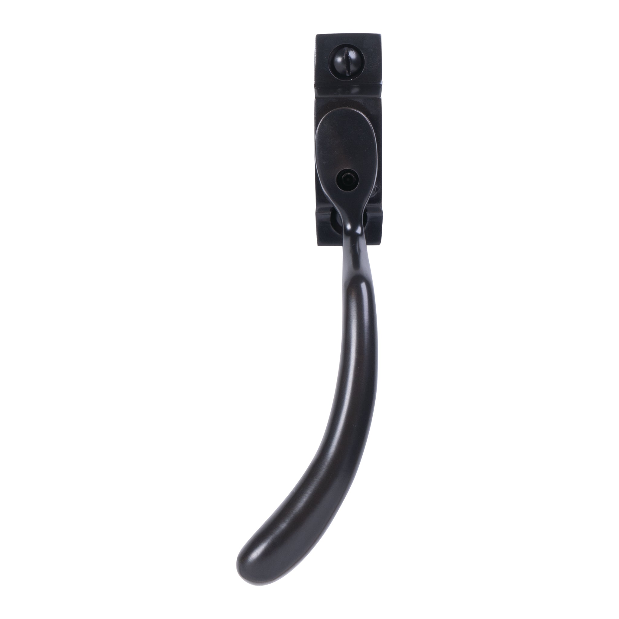 Pera Bulb End Window Espagnolette Handle | Dark Matt Bronze