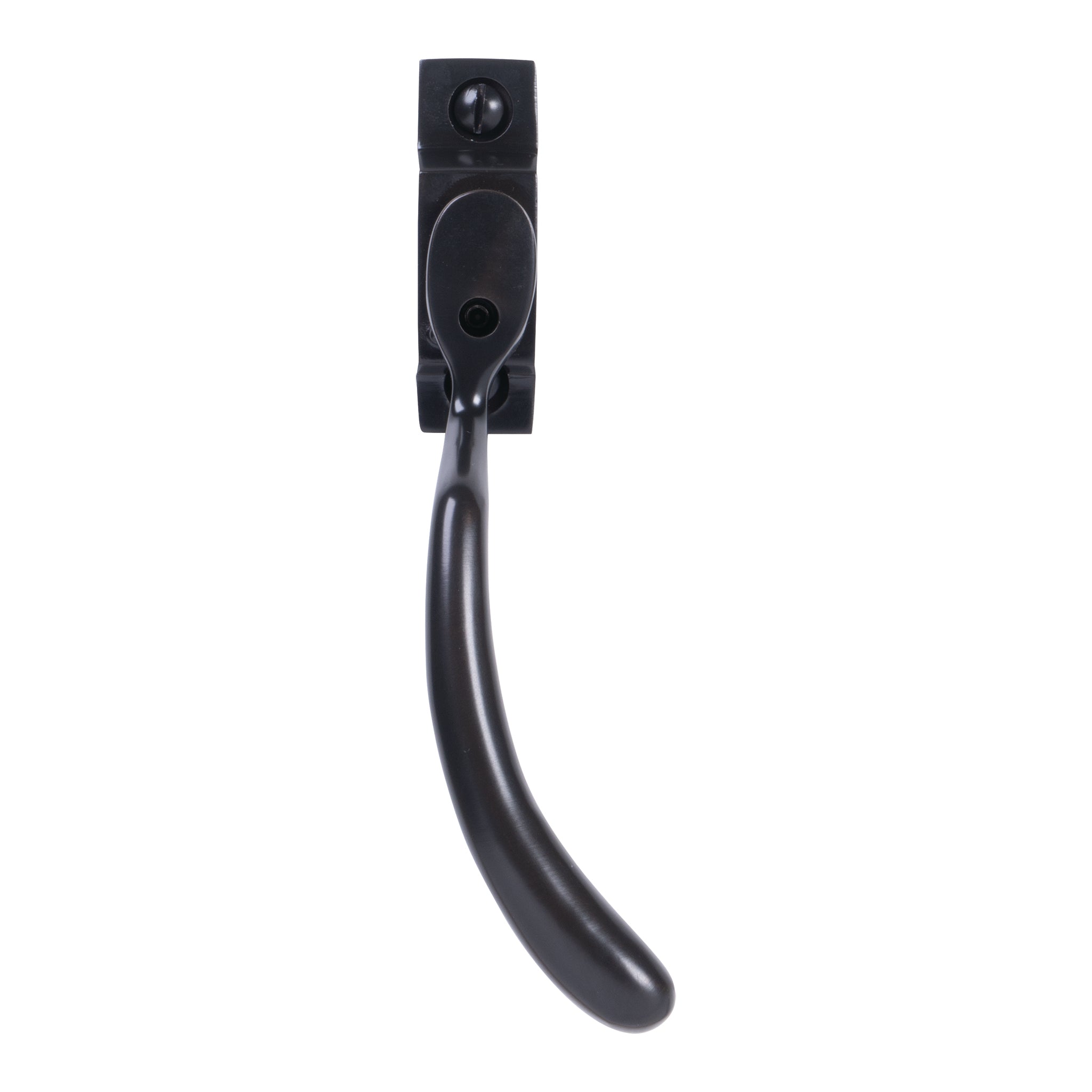 Pera Bulb End Window Espagnolette Handle | Dark Matt Bronze