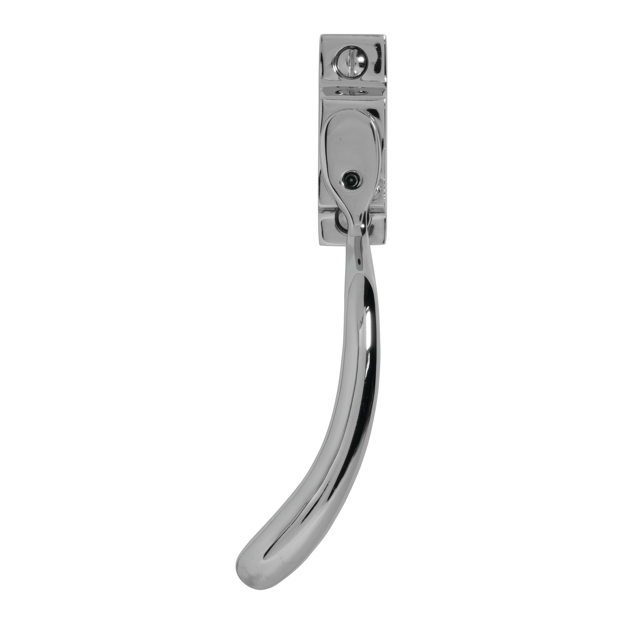 Pera Bulb End Window Espagnolette Handle | Polished Chrome