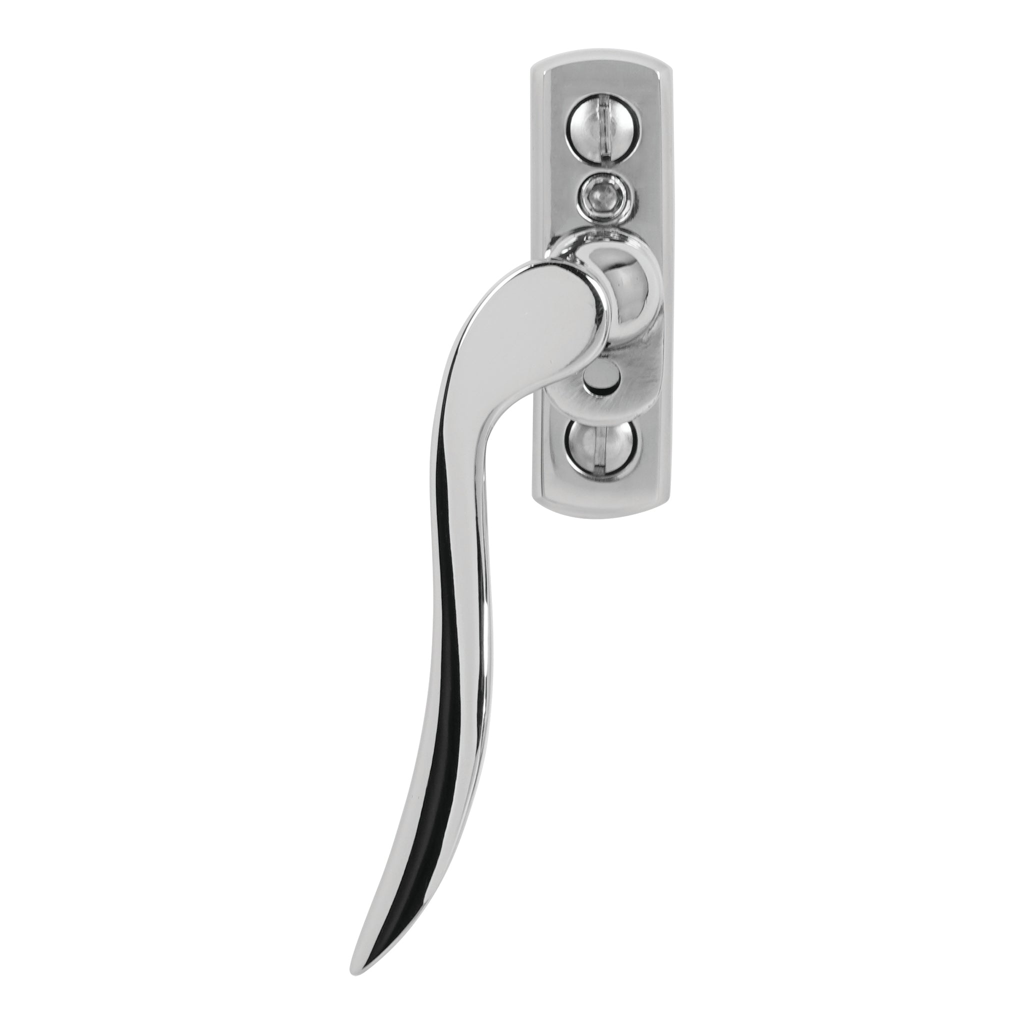 Regent Window Espagnolette Handle | Polished Stainless Steel