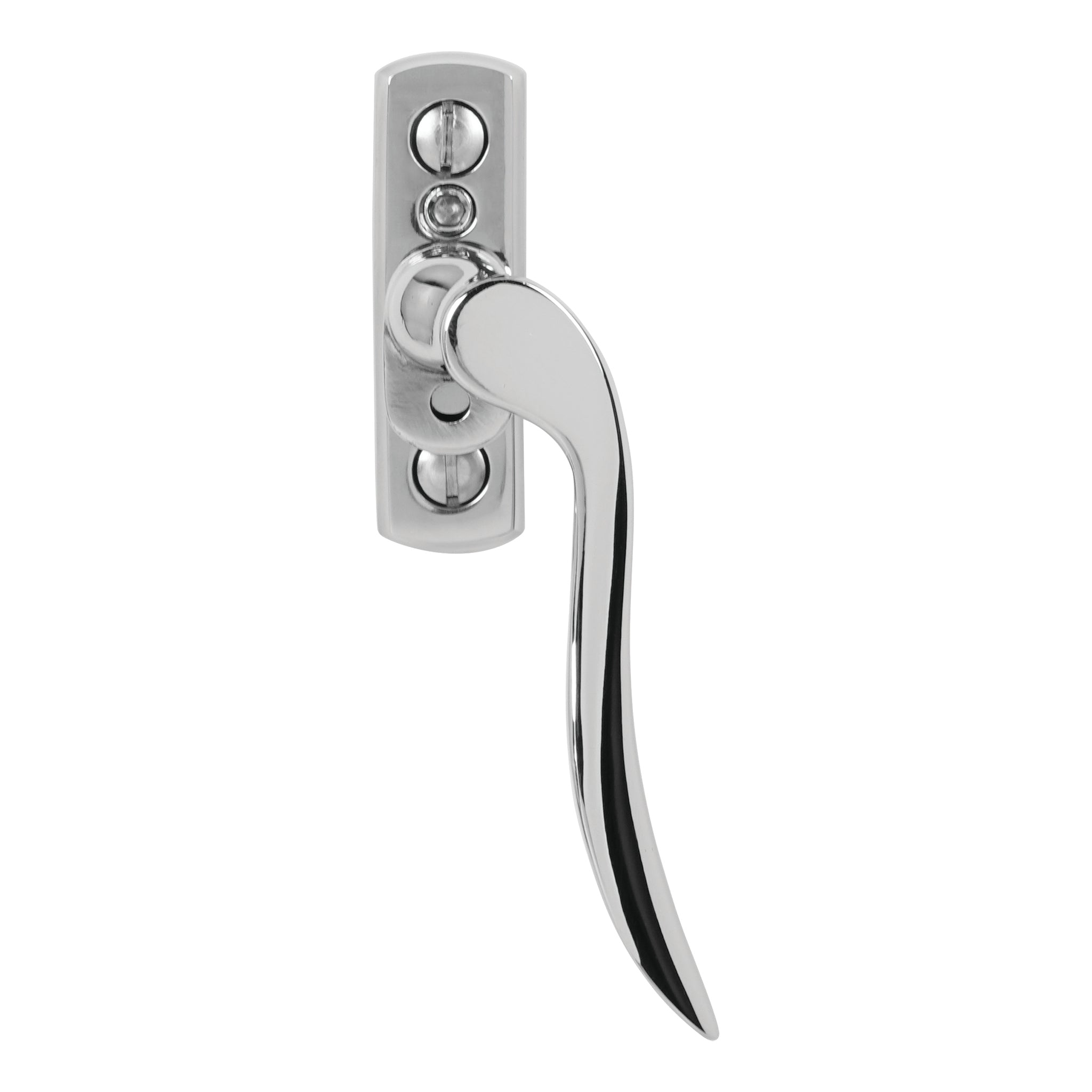Regent Window Espagnolette Handle | Polished Stainless Steel