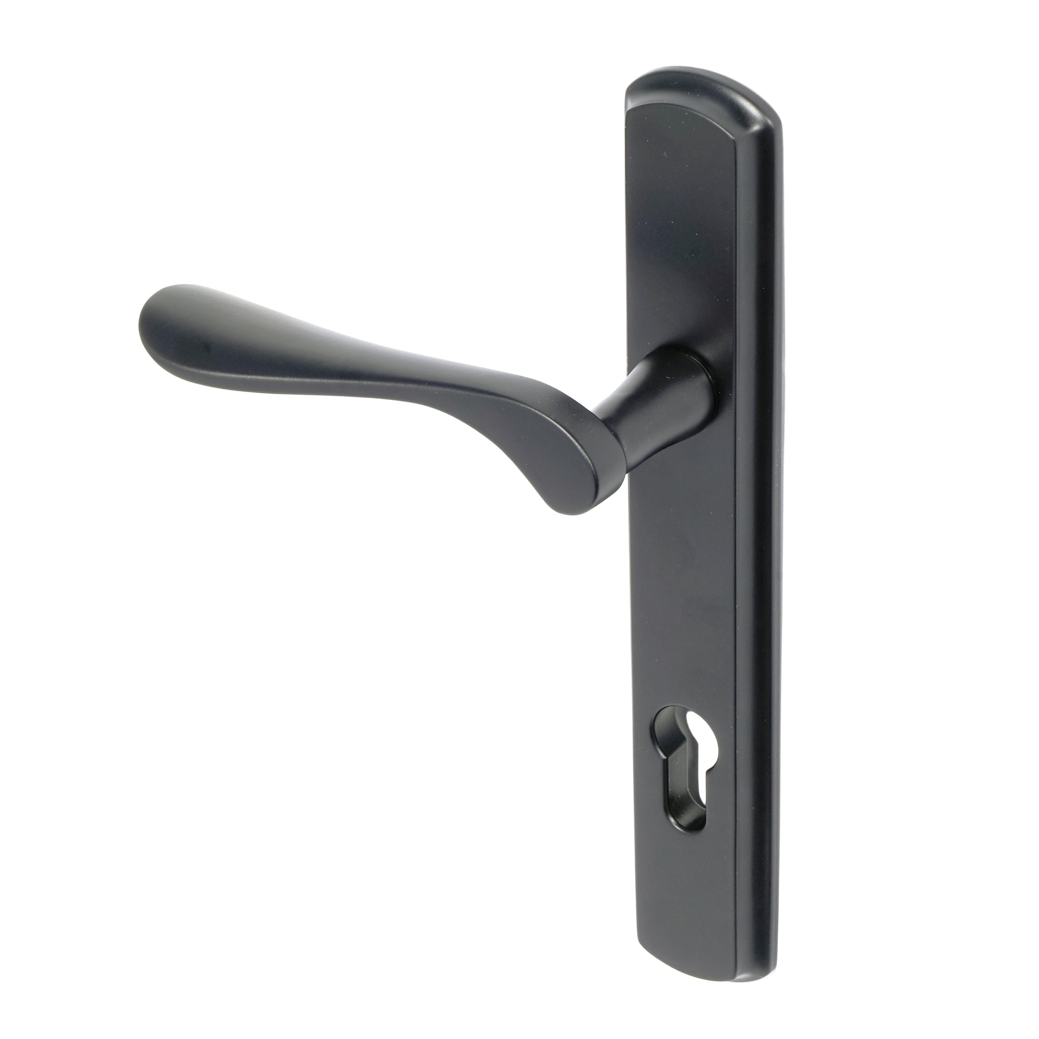 Regent Lever on 092 Backplate | Black