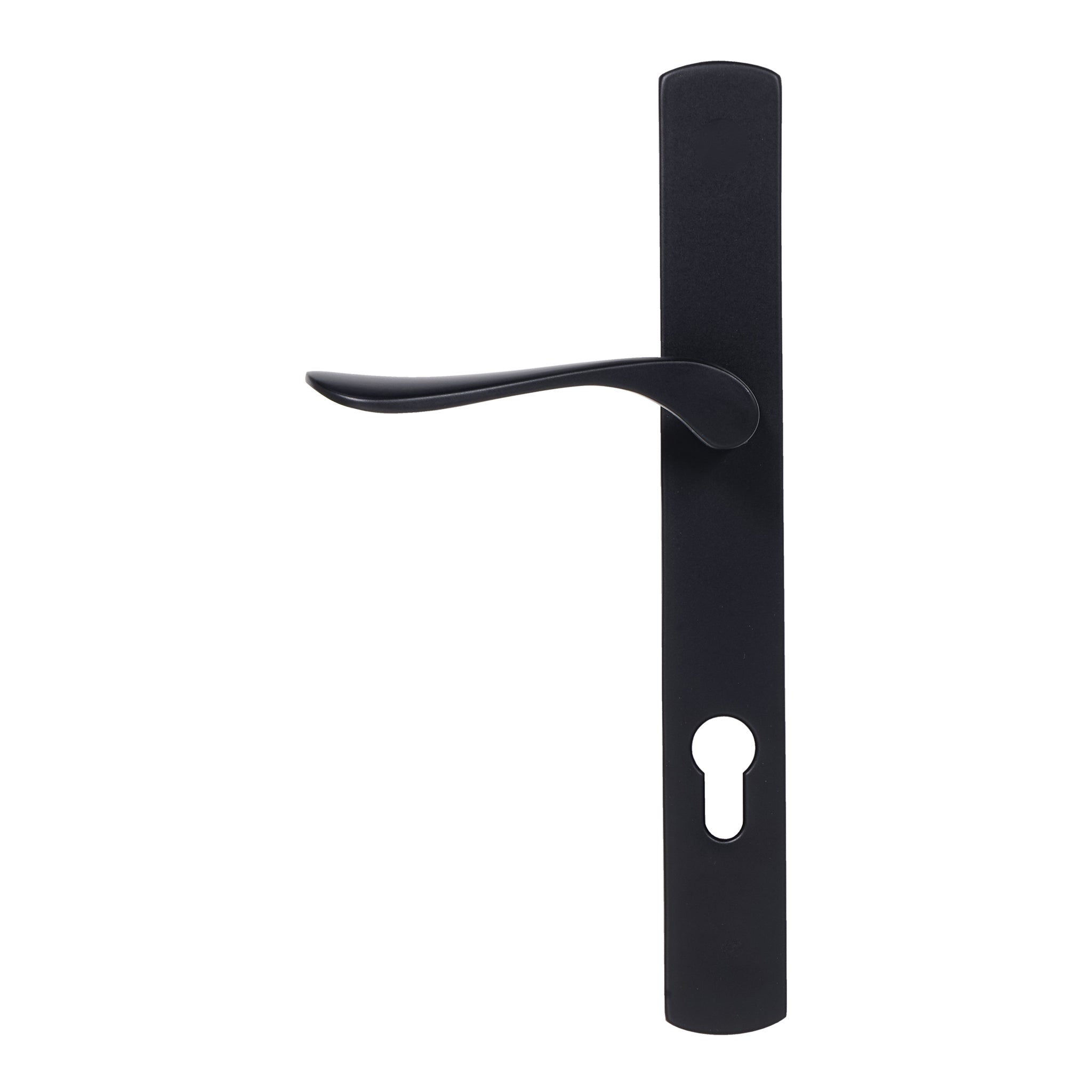 Regent Lever on 095 Backplate | Black