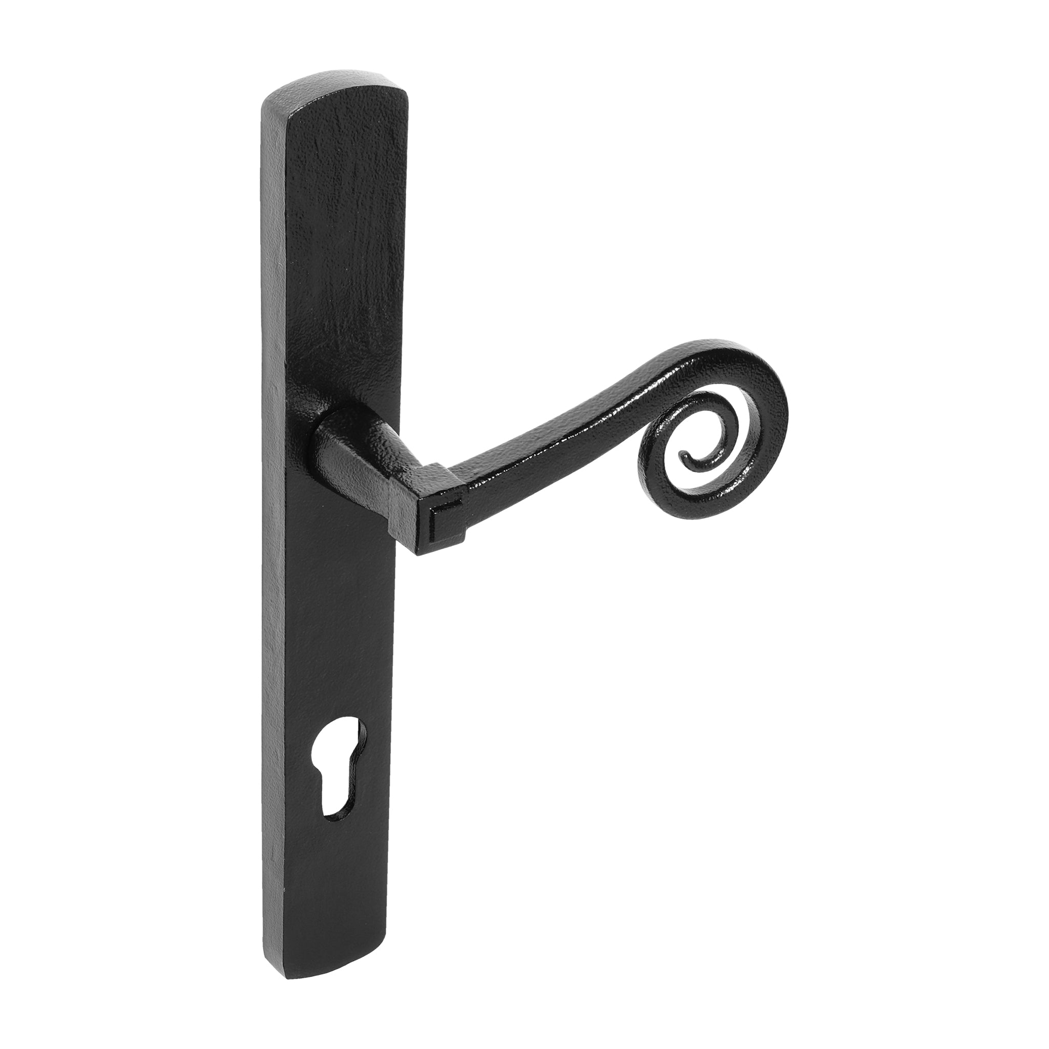 Script MPL Door Handle | Antique Black