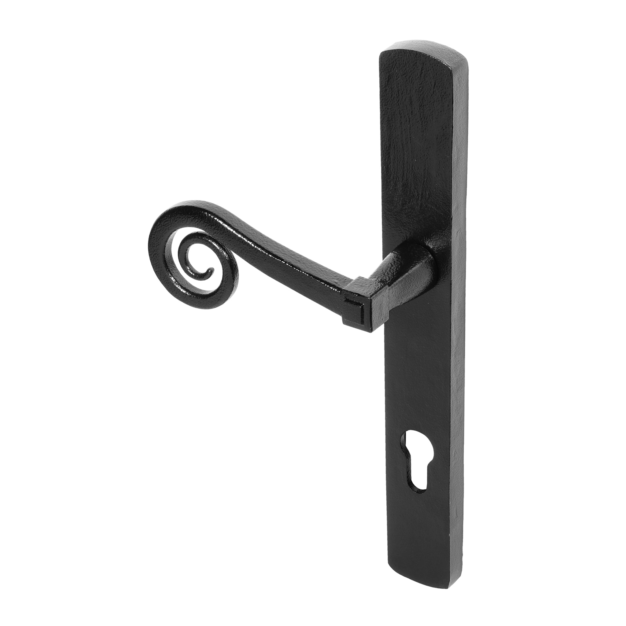 Script MPL Door Handle | Antique Black