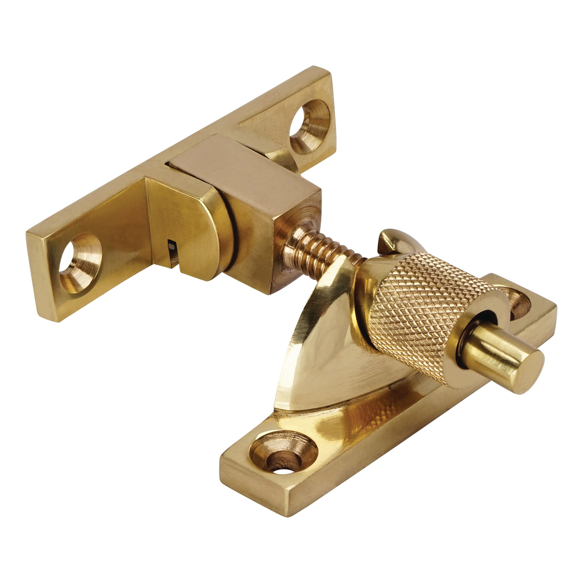 Brighton Pattern Fastener | Polished Brass