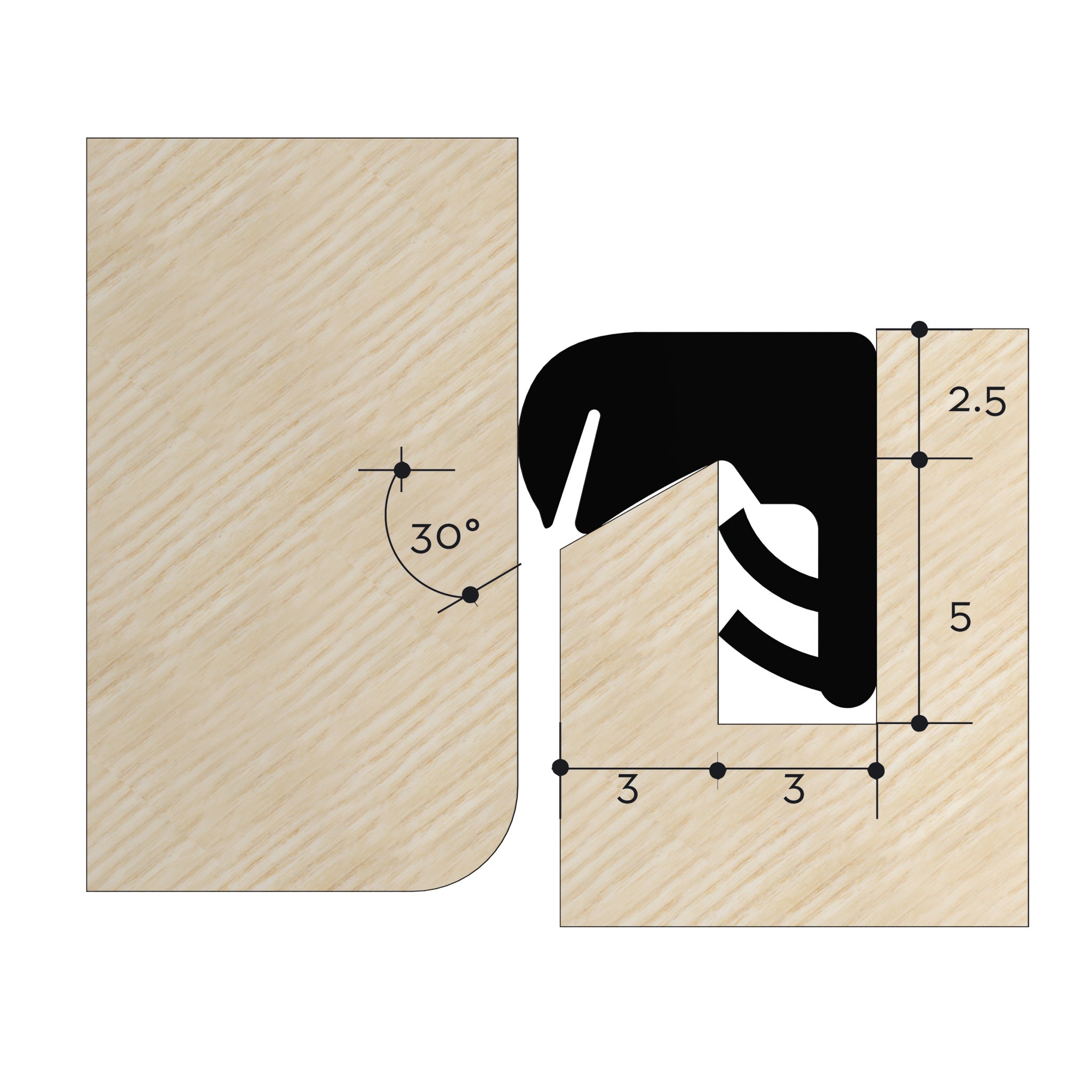 Outer Sash Seal | SP333