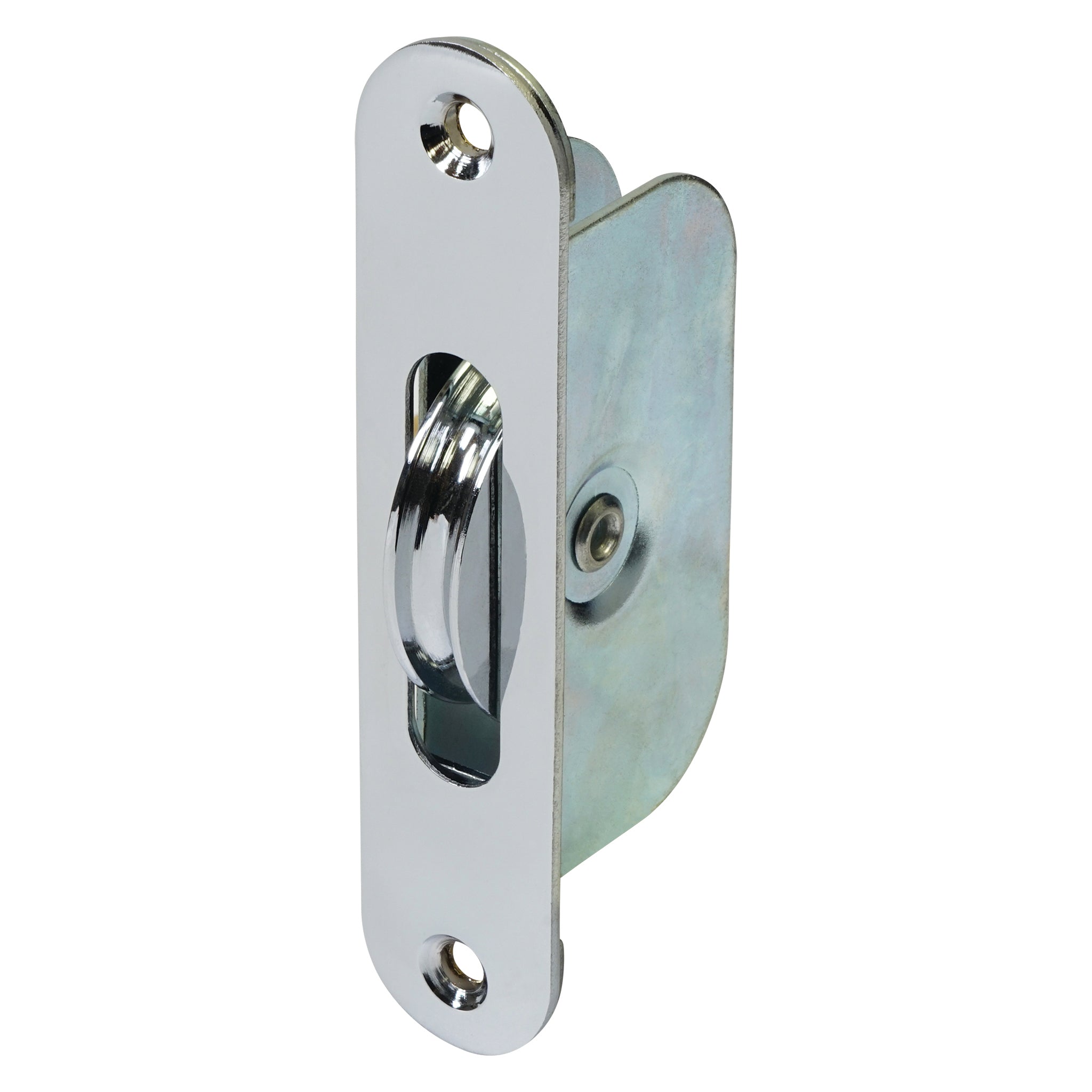 Ball Bearing Sash Pulley | Polished Chrome