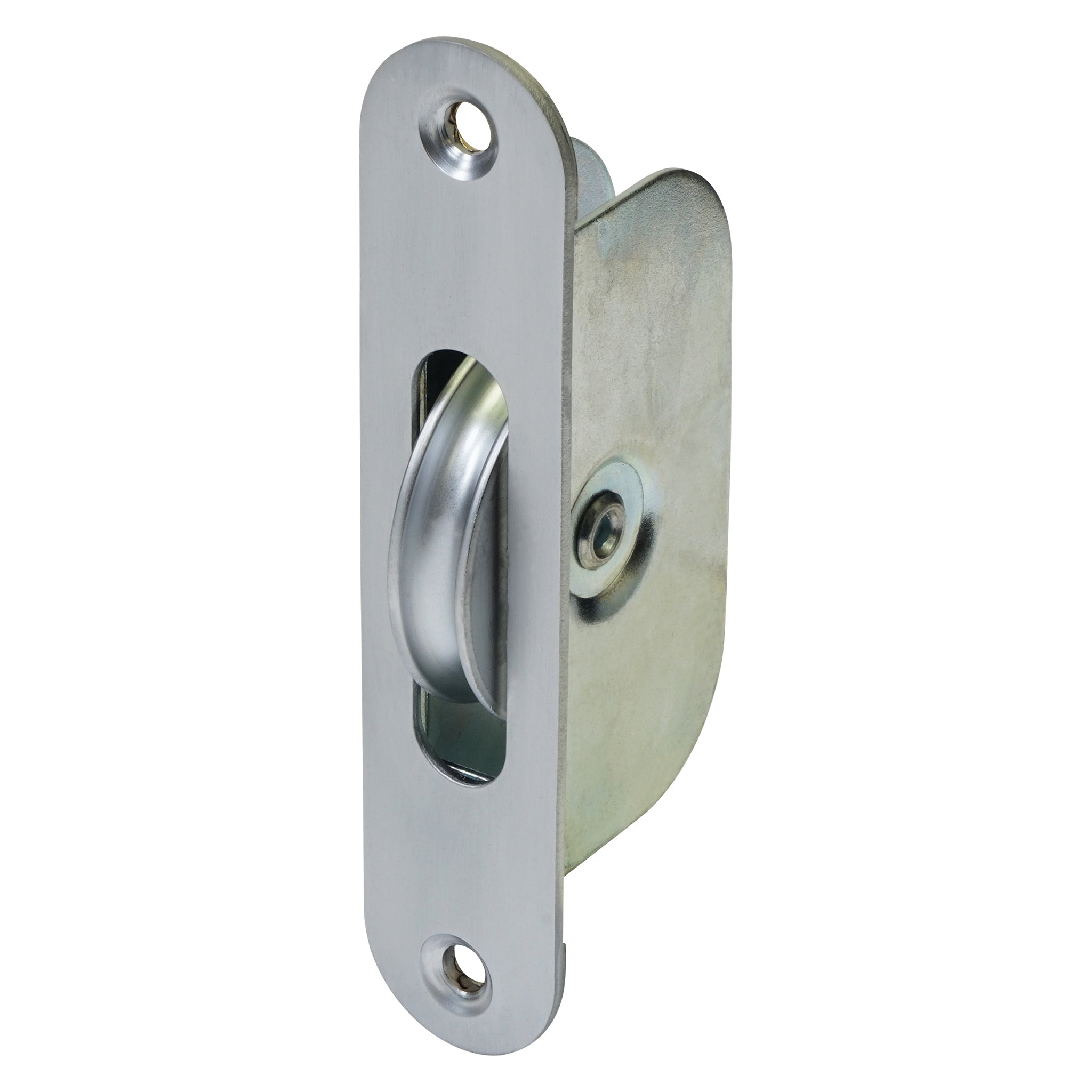 Ball Bearing Sash Pulley | Satin Chrome