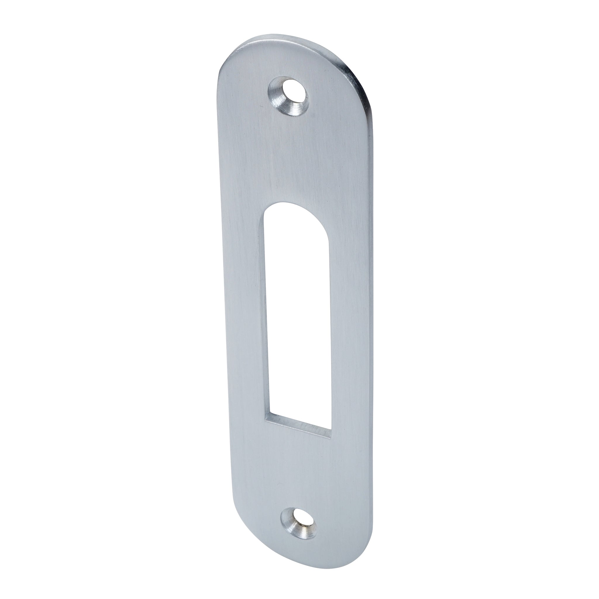 SPR95 Sash Pulley Cover Plate | Satin Chrome