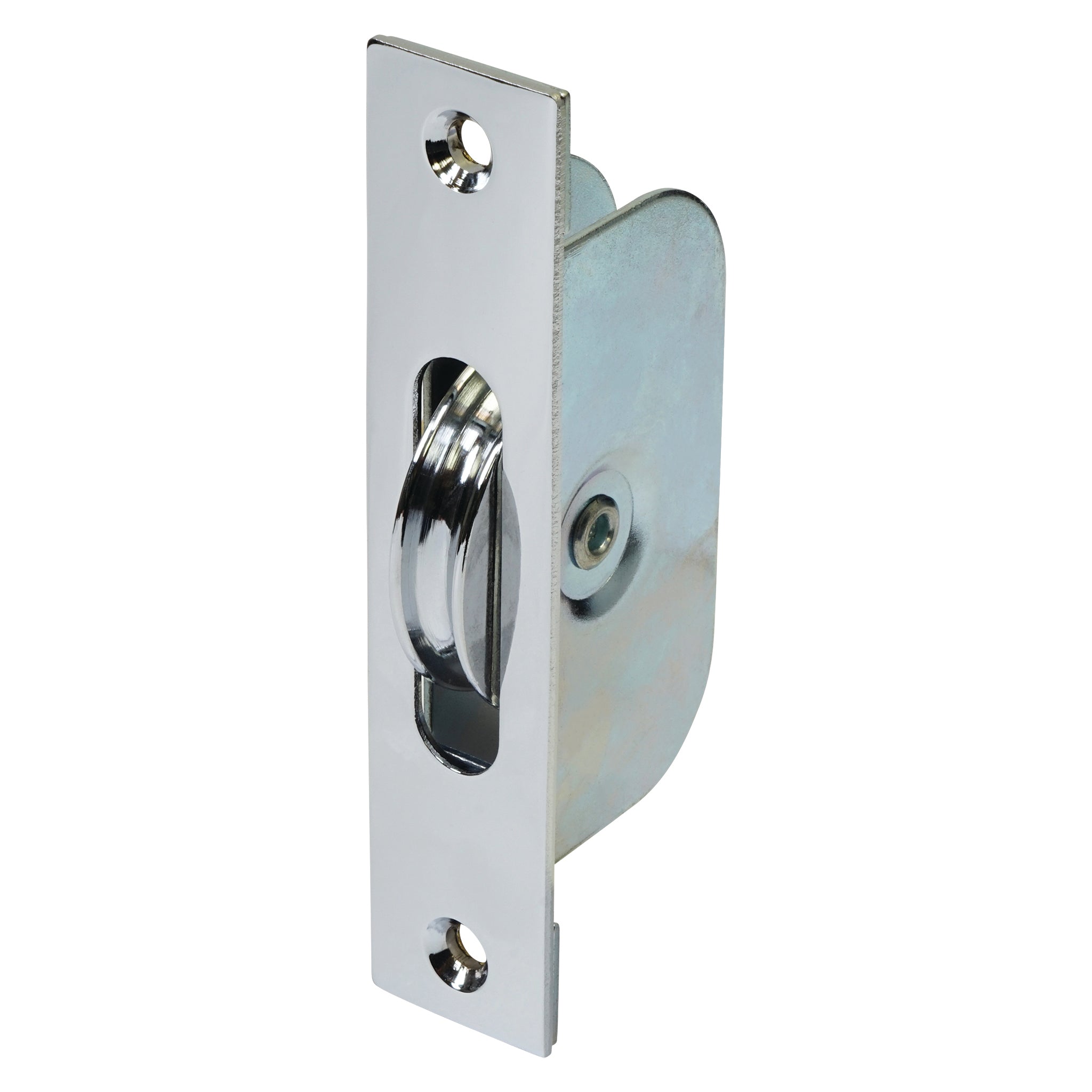 Ball Bearing Sash Pulley | Polished Chrome