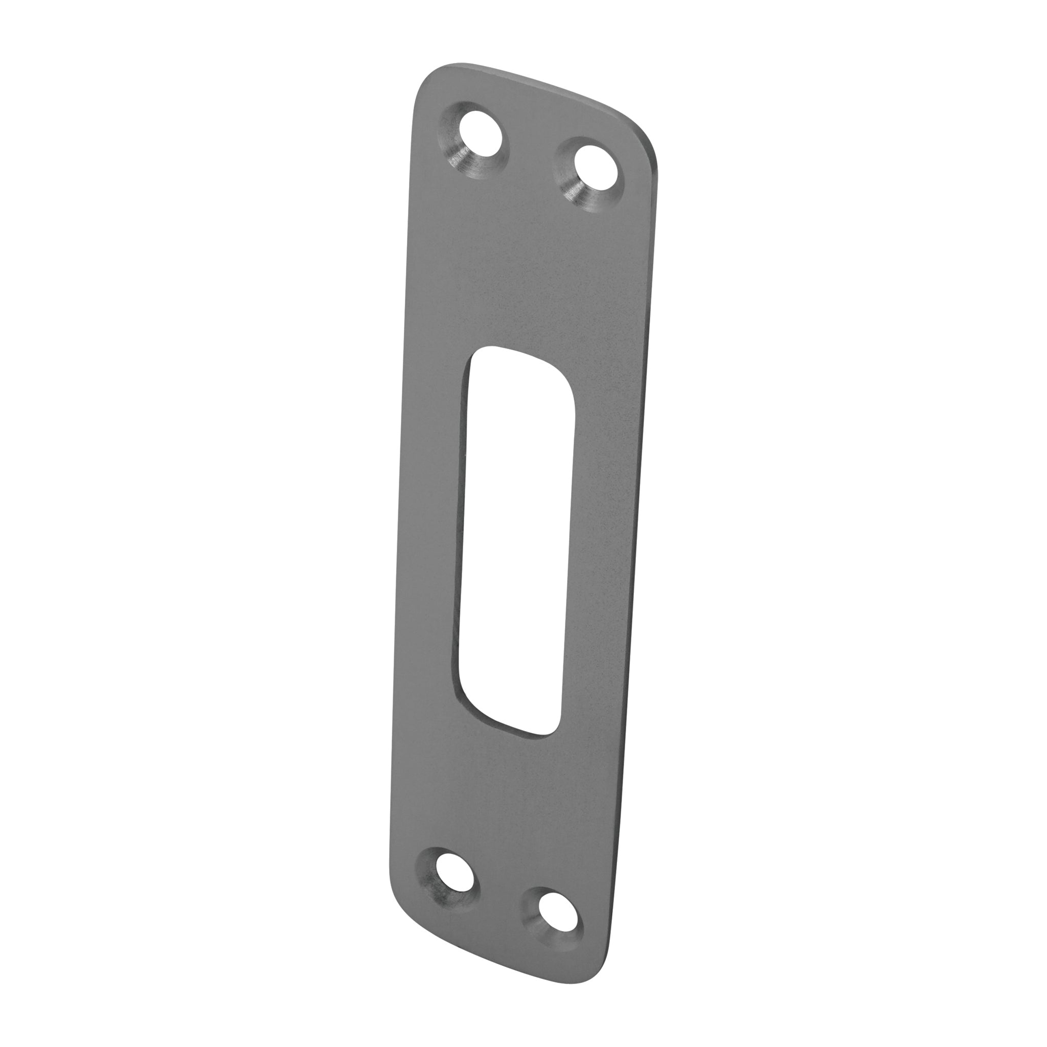 SPS90 Sash Pulley Cover Plate | Satin Chrome