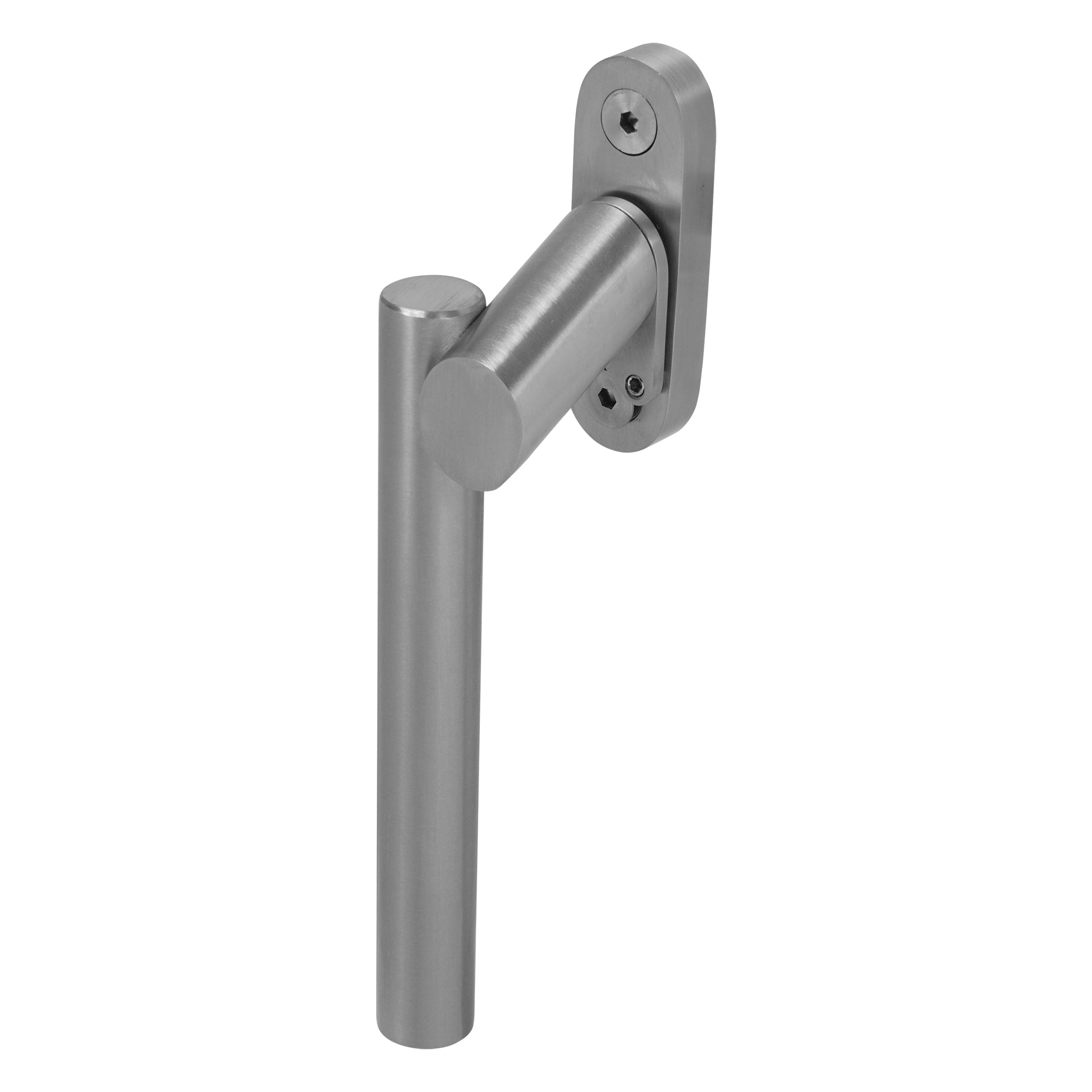 Cranked Window Espagnolette Handle | Satin Stainless Steel