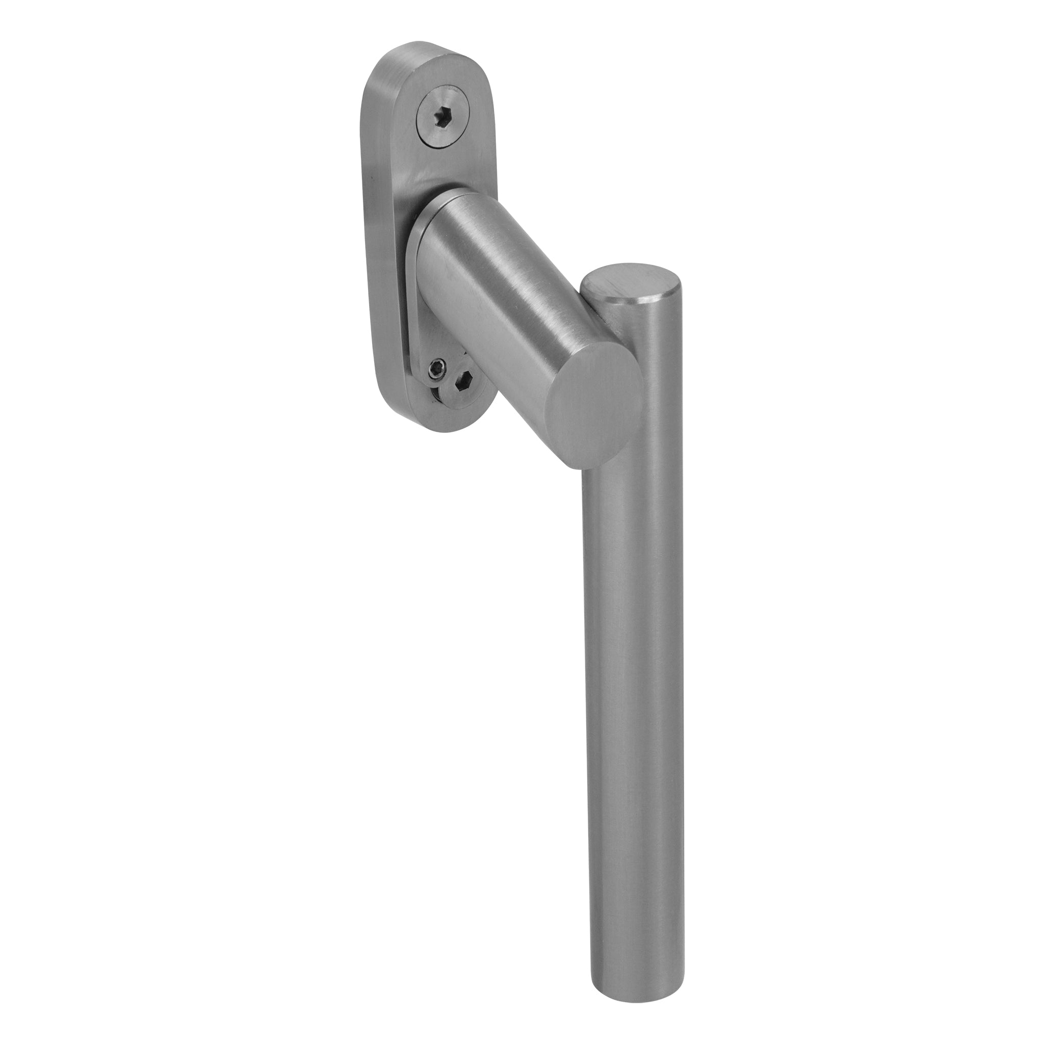 Cranked Window Espagnolette Handle | Satin Stainless Steel