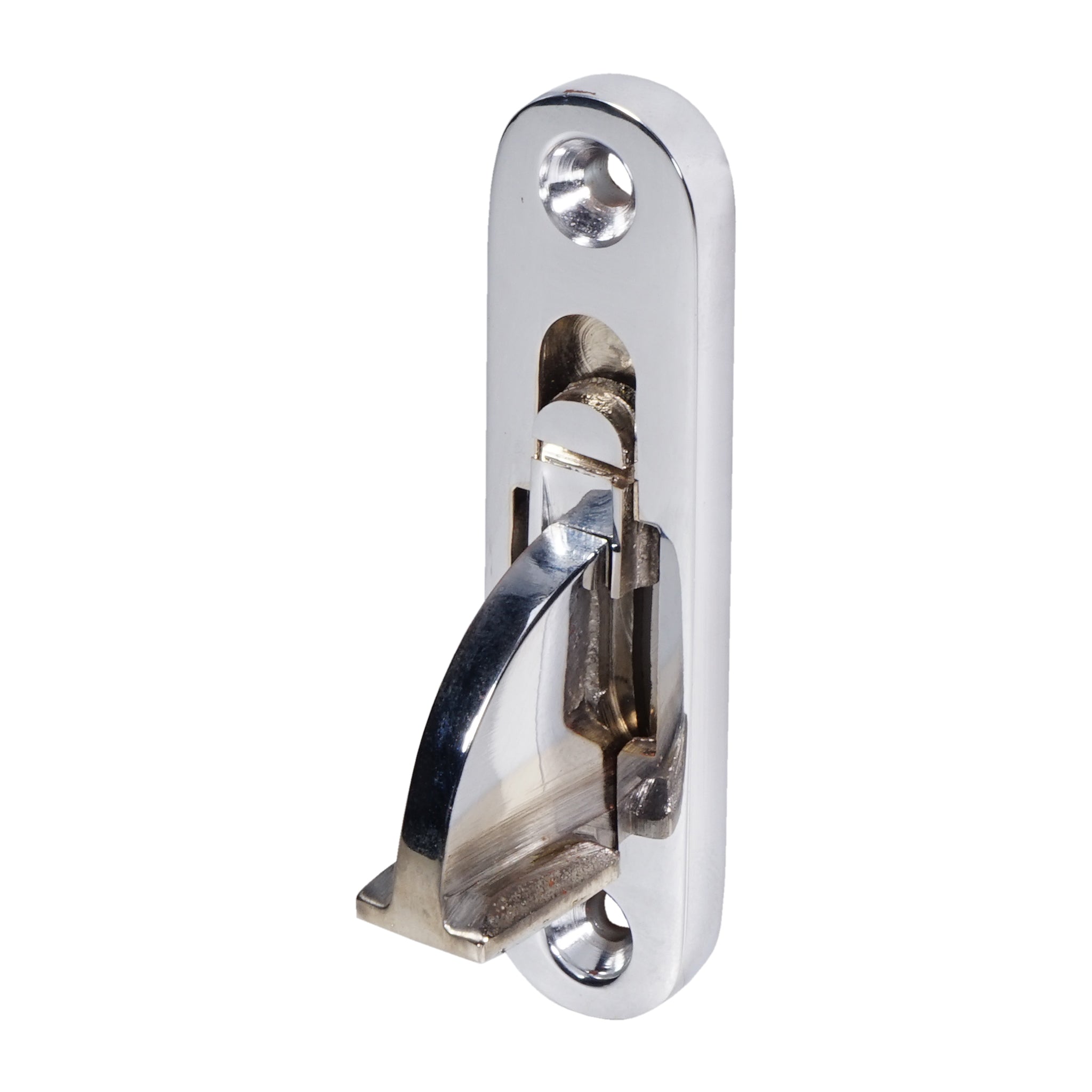 Weekes Sash Stop | Polished Chrome