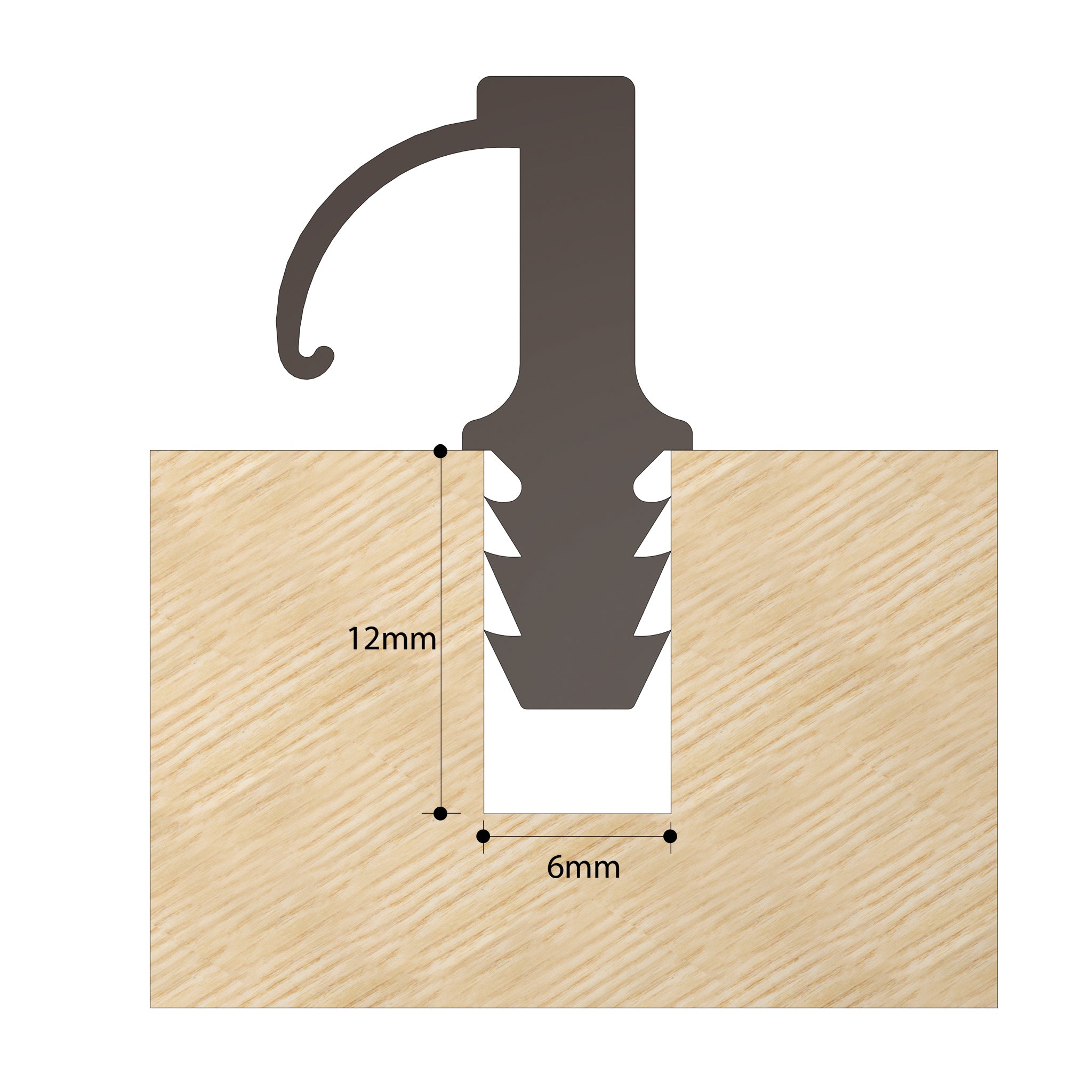 Open Flipper Water Bar | T647